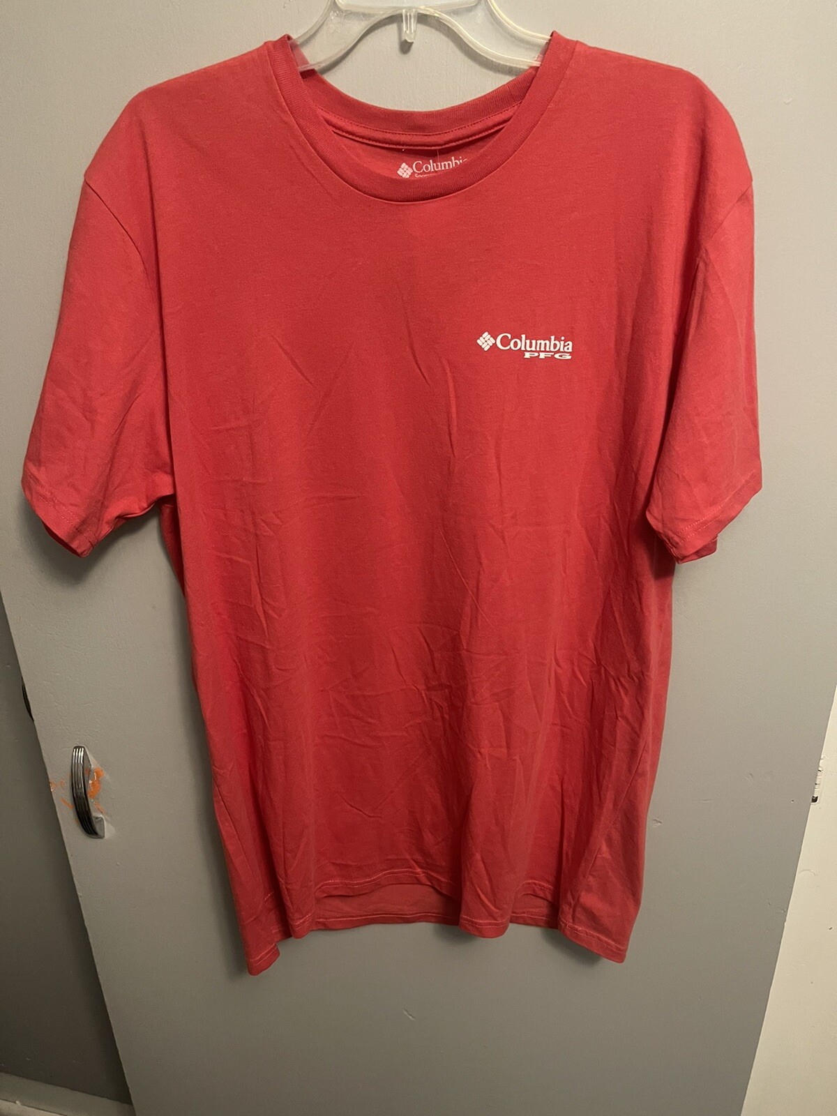 Columbia PFG Men’s NWT Printed Tee Red Cotton Short Sleeve Size XL