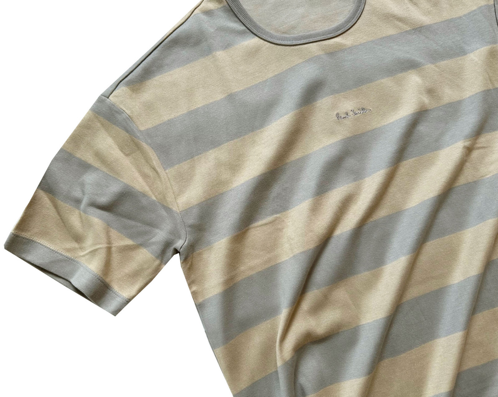 PAUL SMITH HEAVYWEIGHT SOFT FEEL COTTON BLEND LOOSE FIT T-SHIRT / TOP BNWT SZ- M