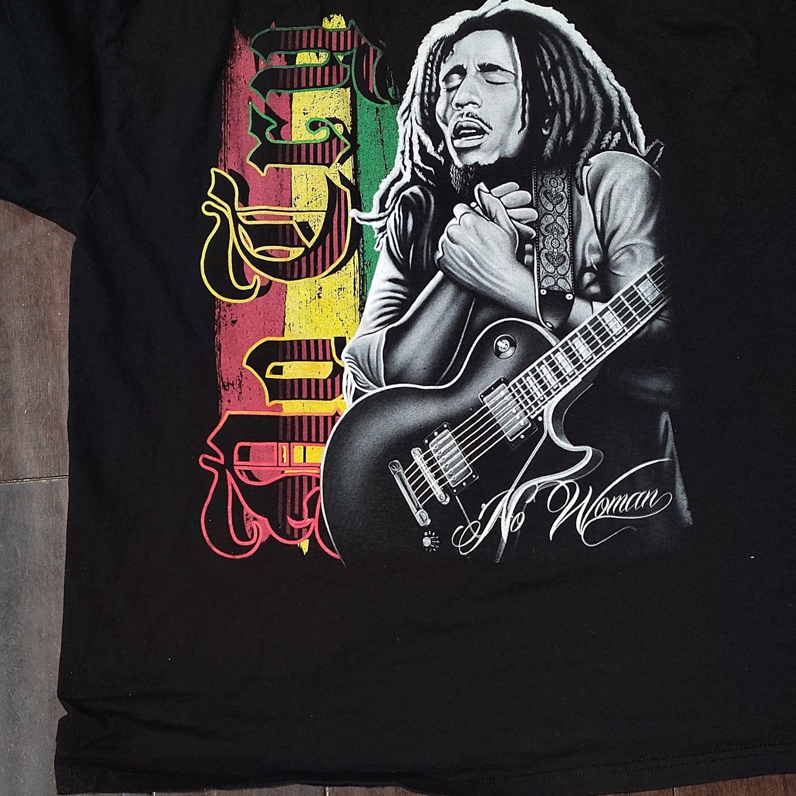 American Apparel 1301 Music Graphic Black Men&rsquo;s Regular Fit Crew Neck T-Shirt XL