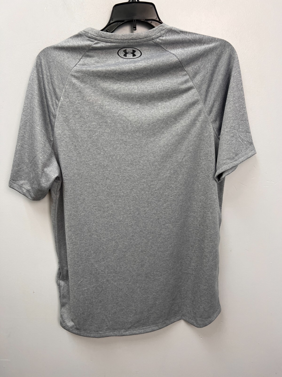 Under Armour Tech 2.0 Men&rsquo;s Grey w/ Black Short Sleeve Shirt Loose Fit Sz Small