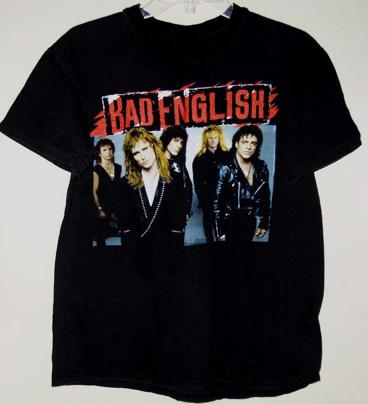 Bad English Concert Tour Short Sleeve Cotton Black All Size Shirt AM553