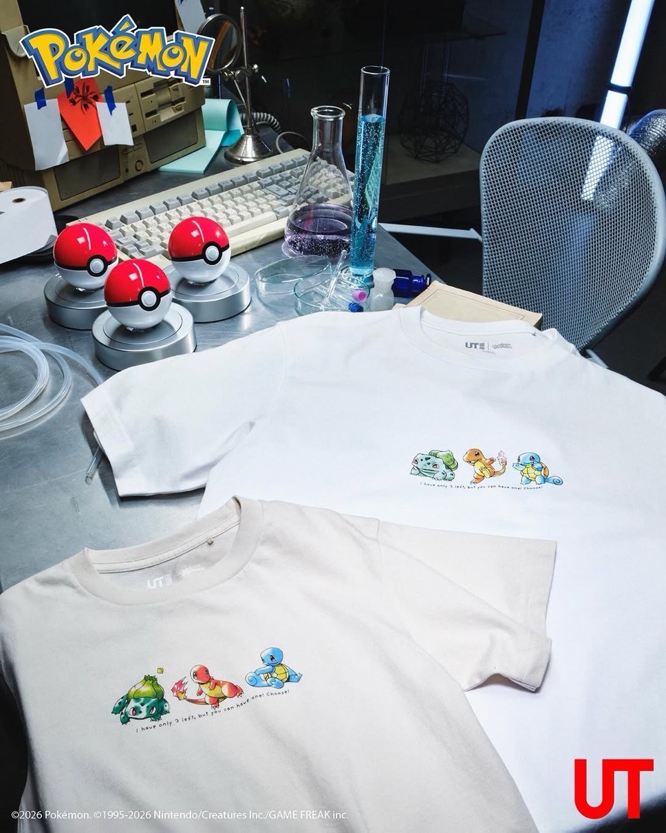 Pokemon 30th Anniversary UT T-Shirt Vintage Watercolor Art Unisex XS-4XL Japan