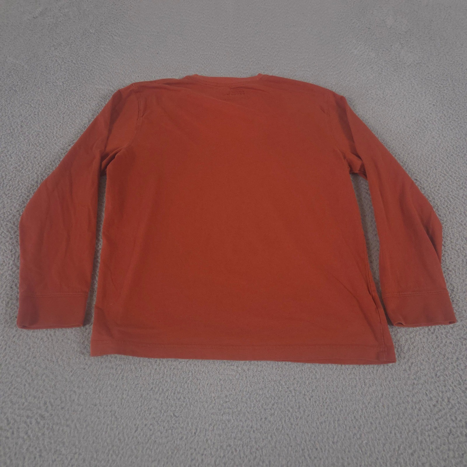LOT OF 3 Eddie Bauer Shirt Mens M Blue Orange Burgundy Legendwash Cotton Blend