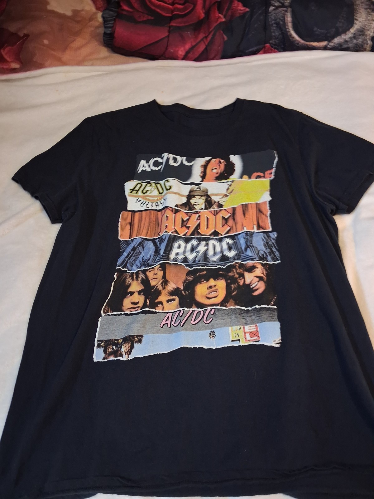 ☆AC/DC☆ Mens Graphic Print, Casual, Relaxed Fit Tshirt Size Large