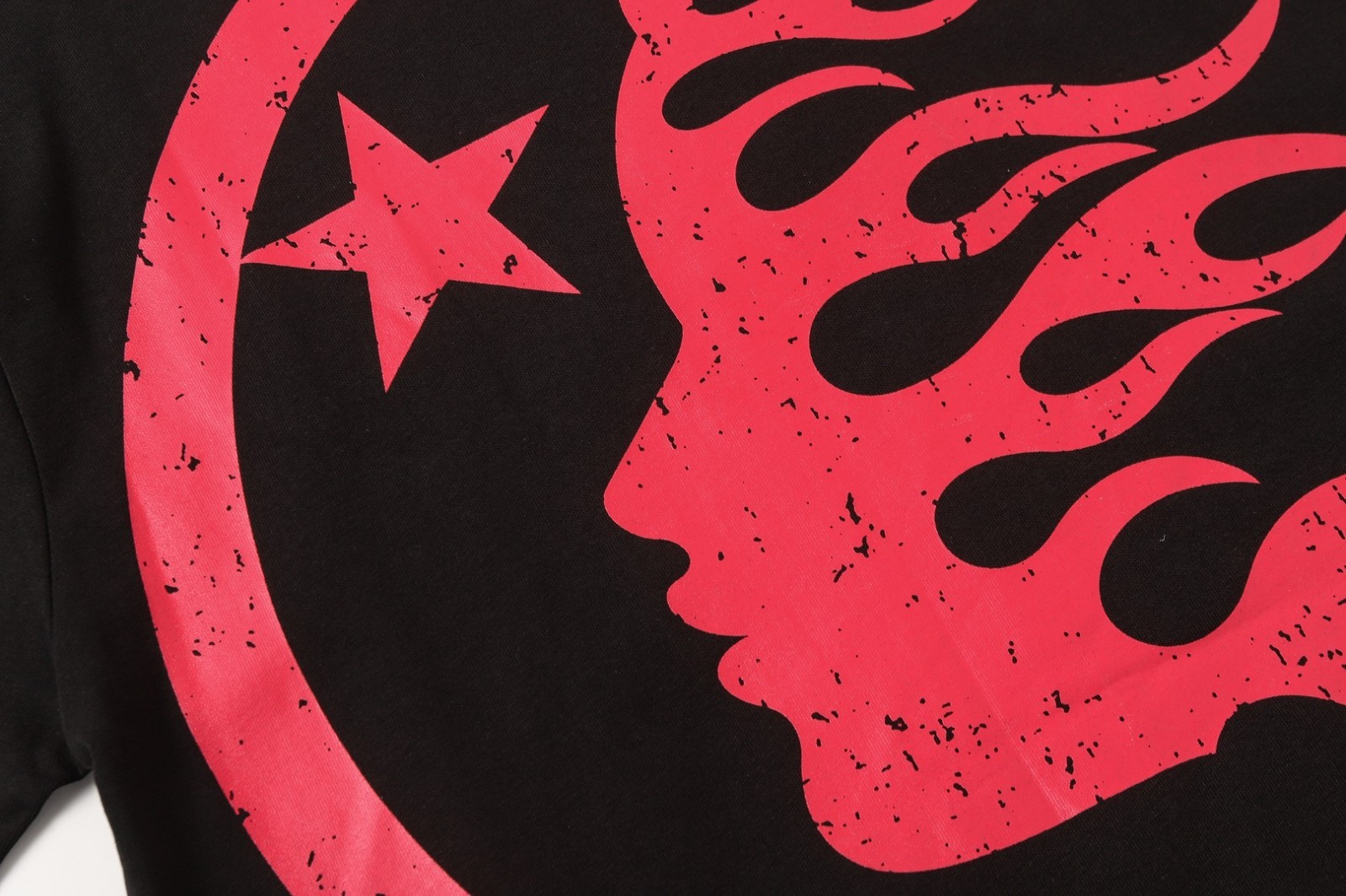 Graphic Hellstar tee shirt Men&rsquo;s Black Cotton NEW