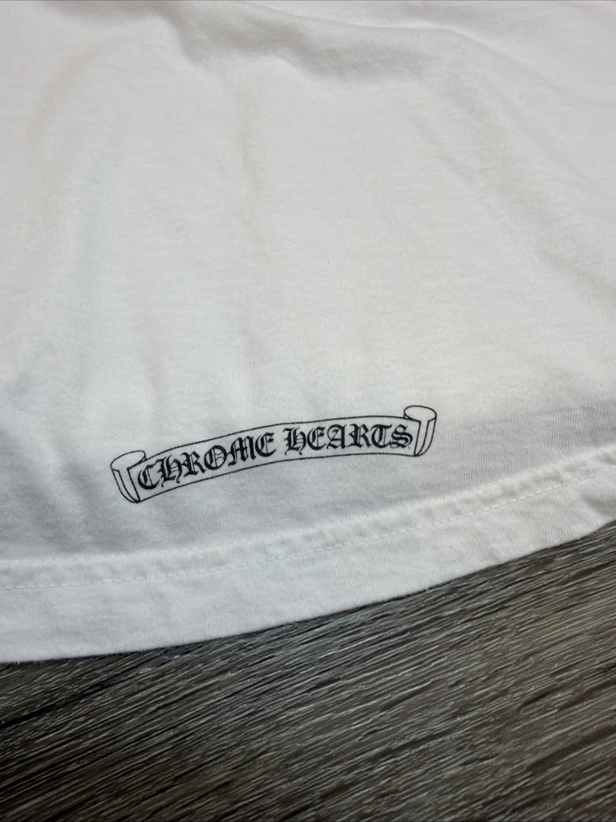 Chrome Hearts White &lsquo;Welcome To Fabulous Las Vegas&rsquo; T-Shirt Size Medium