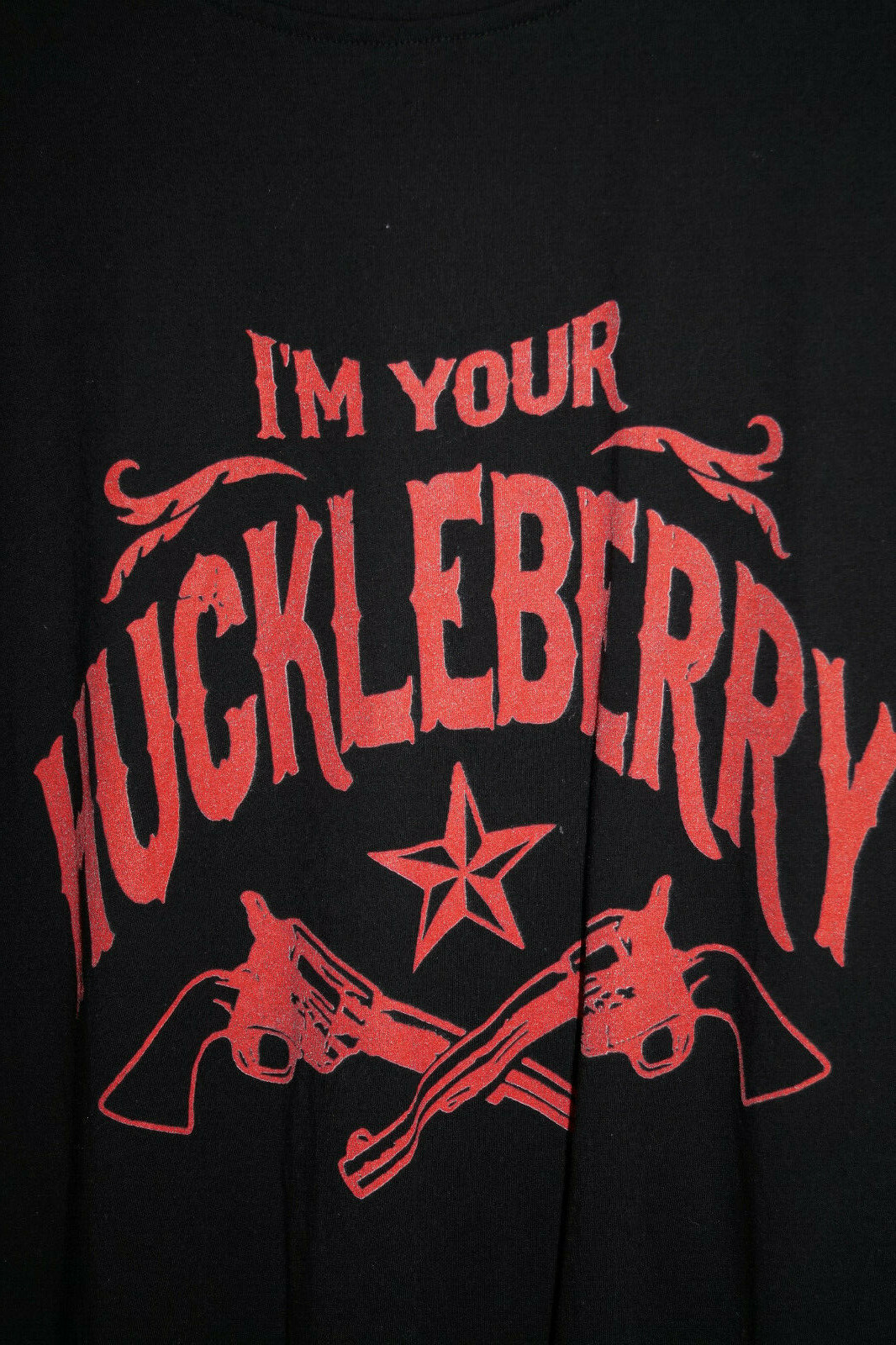 I&rsquo;M YOUR HUCKLEBERRY GUNS TOMBSTONE DOC HOLIDAY T-SHIRT EXTRA LARGE XL