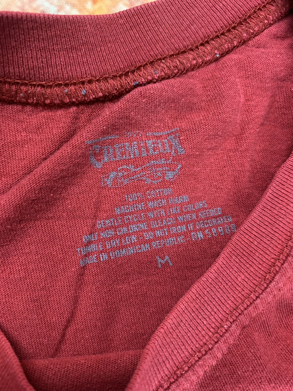 Cremieux T Shirt Mens Medium Red