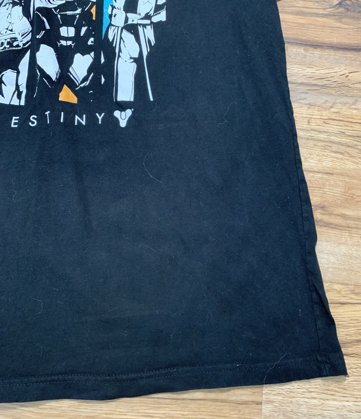 Bungie Men&rsquo;s Large « DESTINY » video game graphic T-shirt black short sleeve