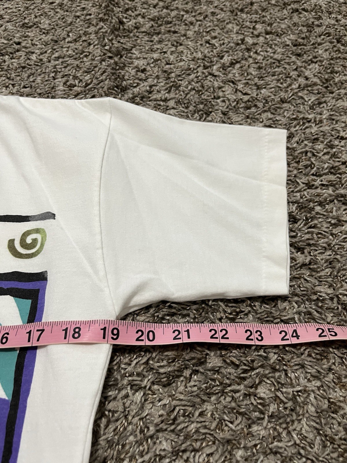 Vintage 90’s Single Stitch Ethnic Colors Cozumel Aztec Design T Shirt Sz Large