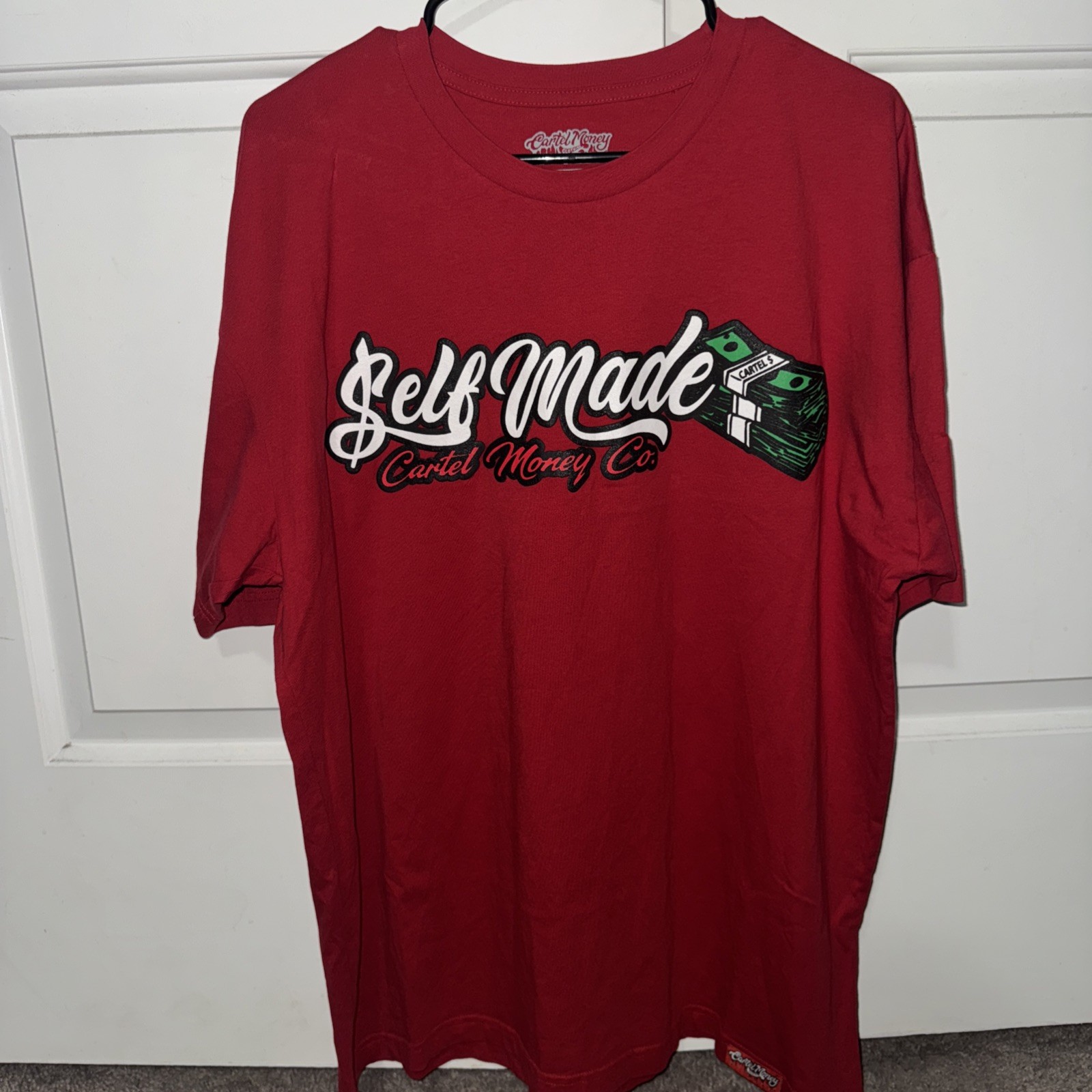 BACK PACK BOYS CARTEL MONEY CO. Self Made XL T Shirt