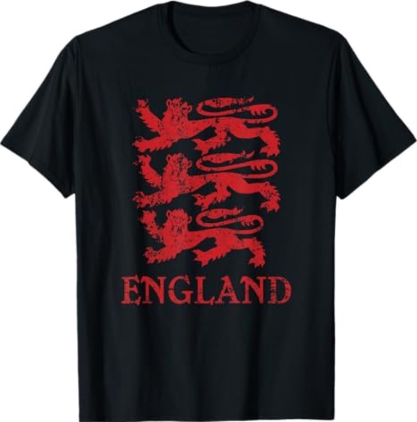 England Lion Symbol English Pride T-Shirt