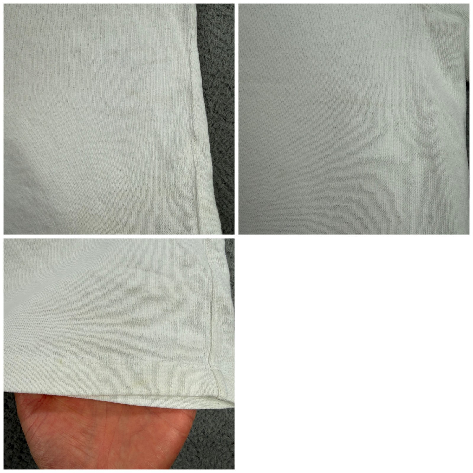 Buck Mason T Shirt Men Extra Large XL White Field Spec Cotton Heavy Tee Crewneck