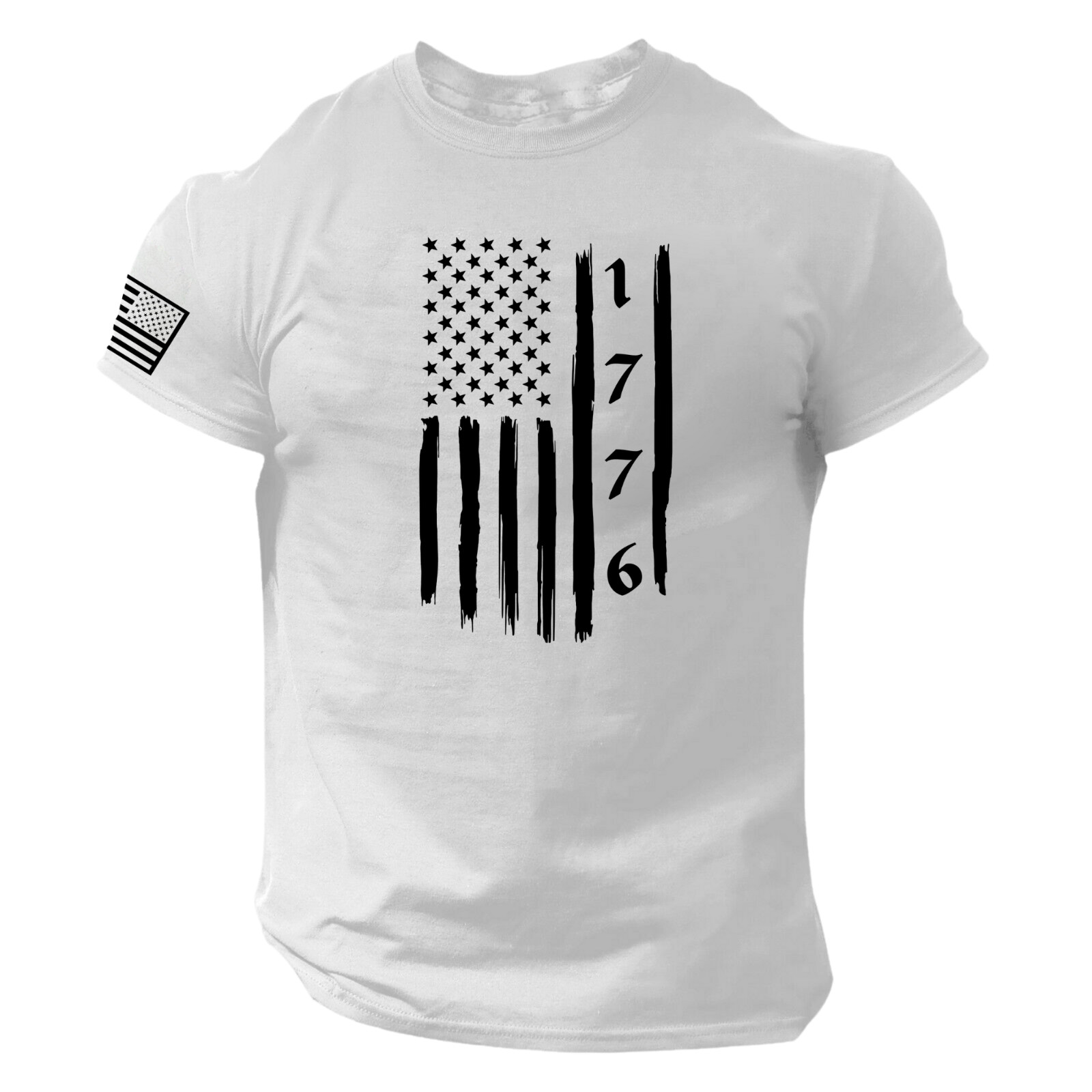 1776 American Flag Shirt, Patriotic, America, USA, Veteran, Military, Historic
