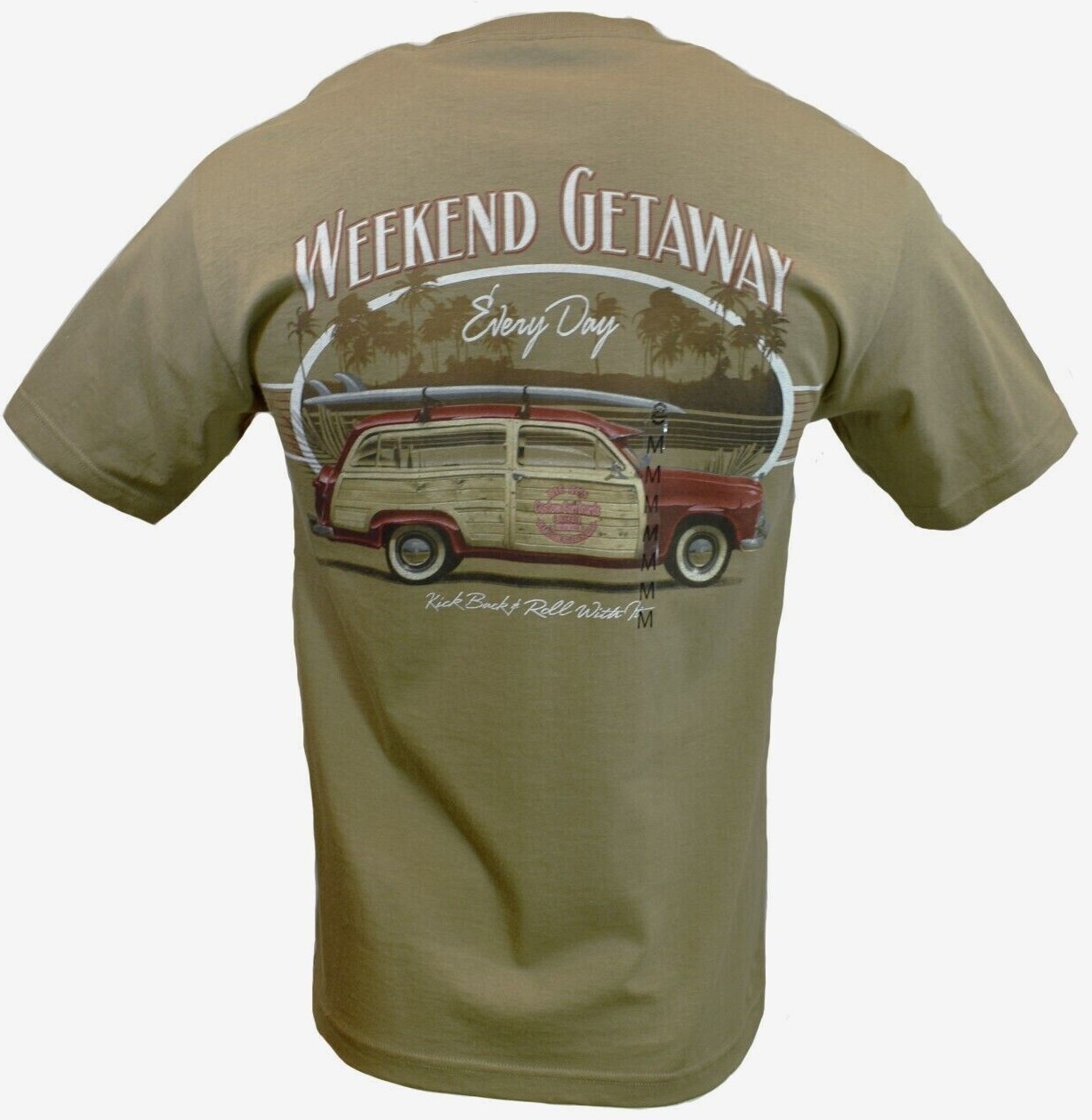 Men&rsquo;s T Shirt- Weekend Getaway-Ford cars – » Out of Bounds » NWT Reg 22.00