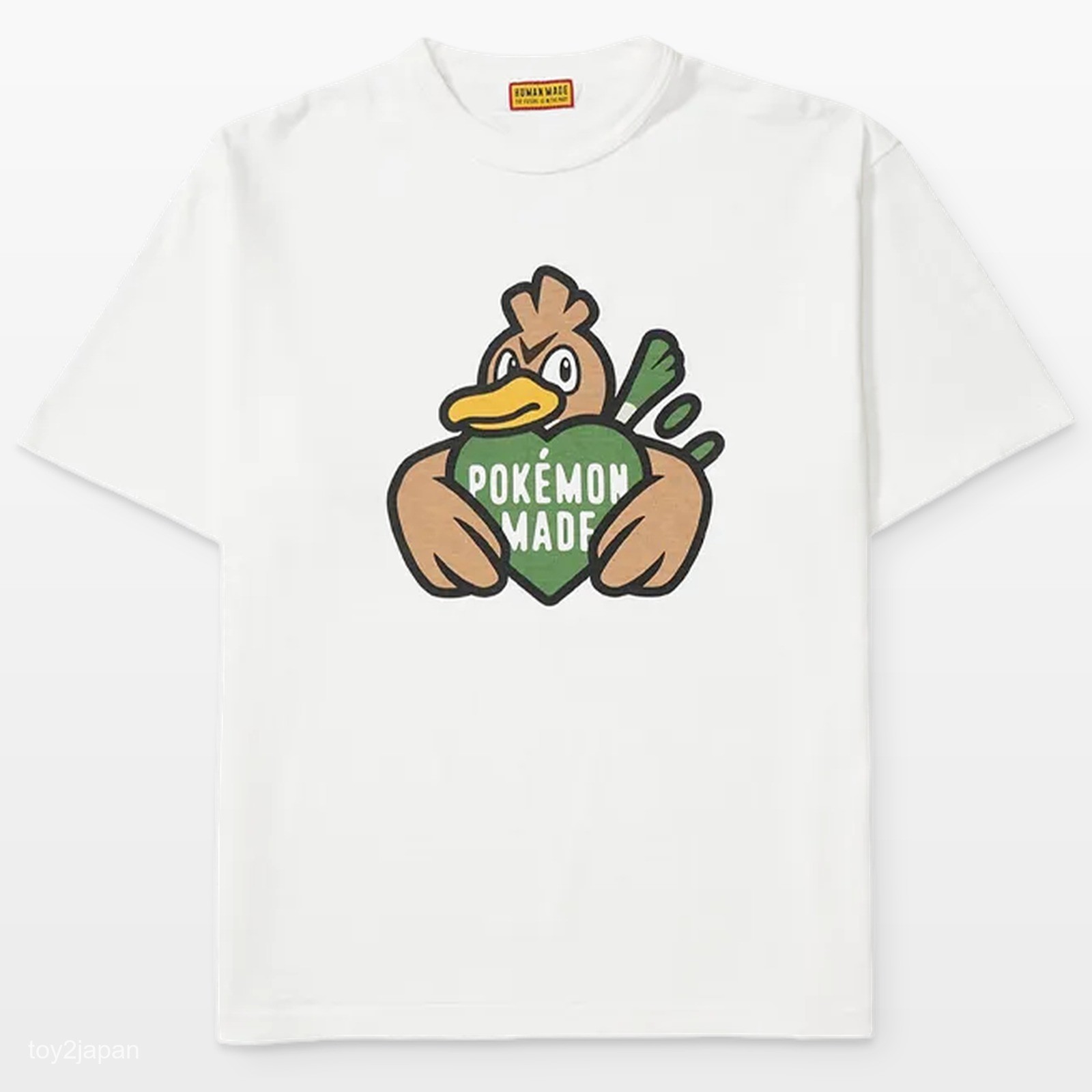 HUMAN MADE x Pokemon Made Graphic T-Shirt #2 (Kamonegi) White Short Sleeve