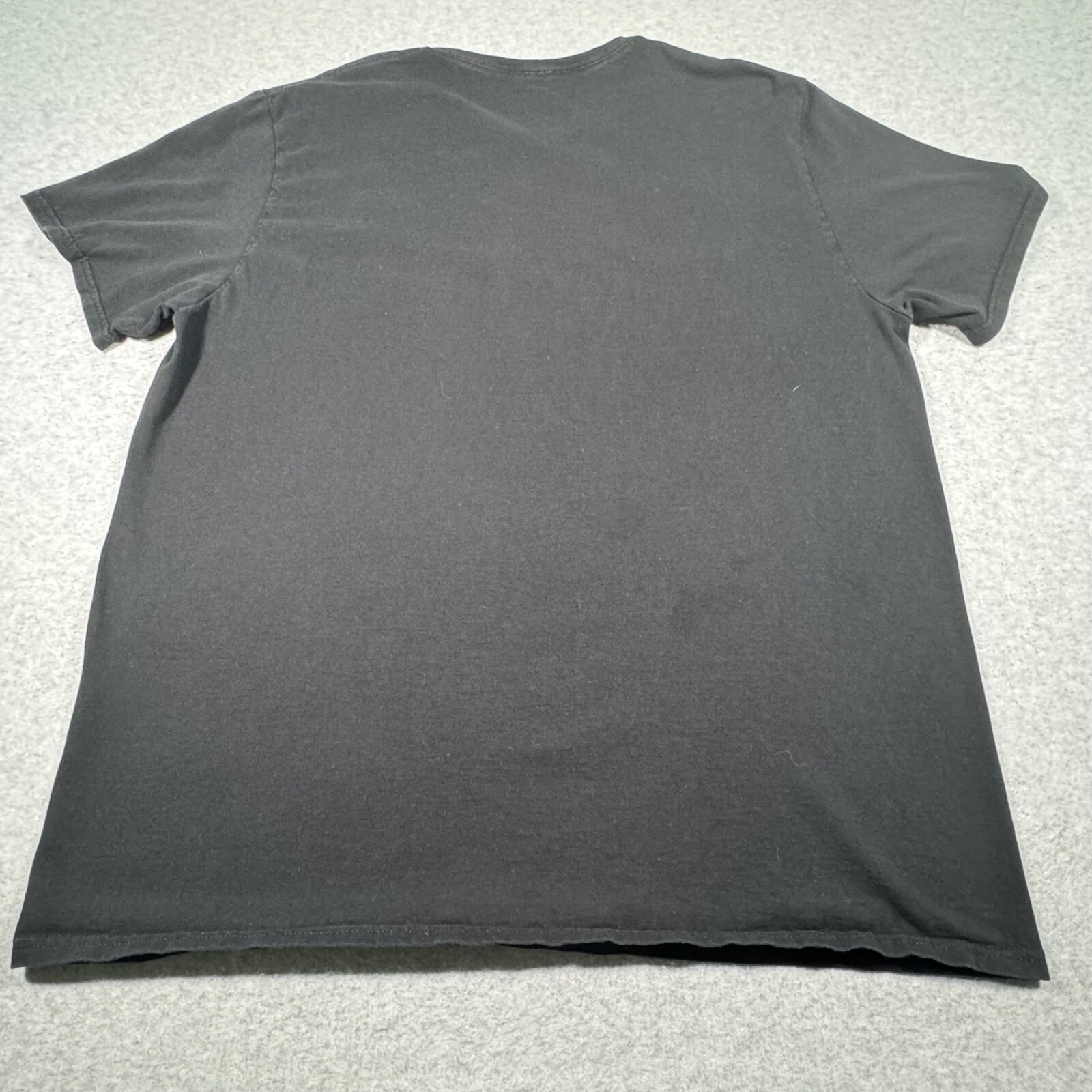 AC/DC Shirt Adult Extra Large Black Rock Band Music Tour Back in Black Mens