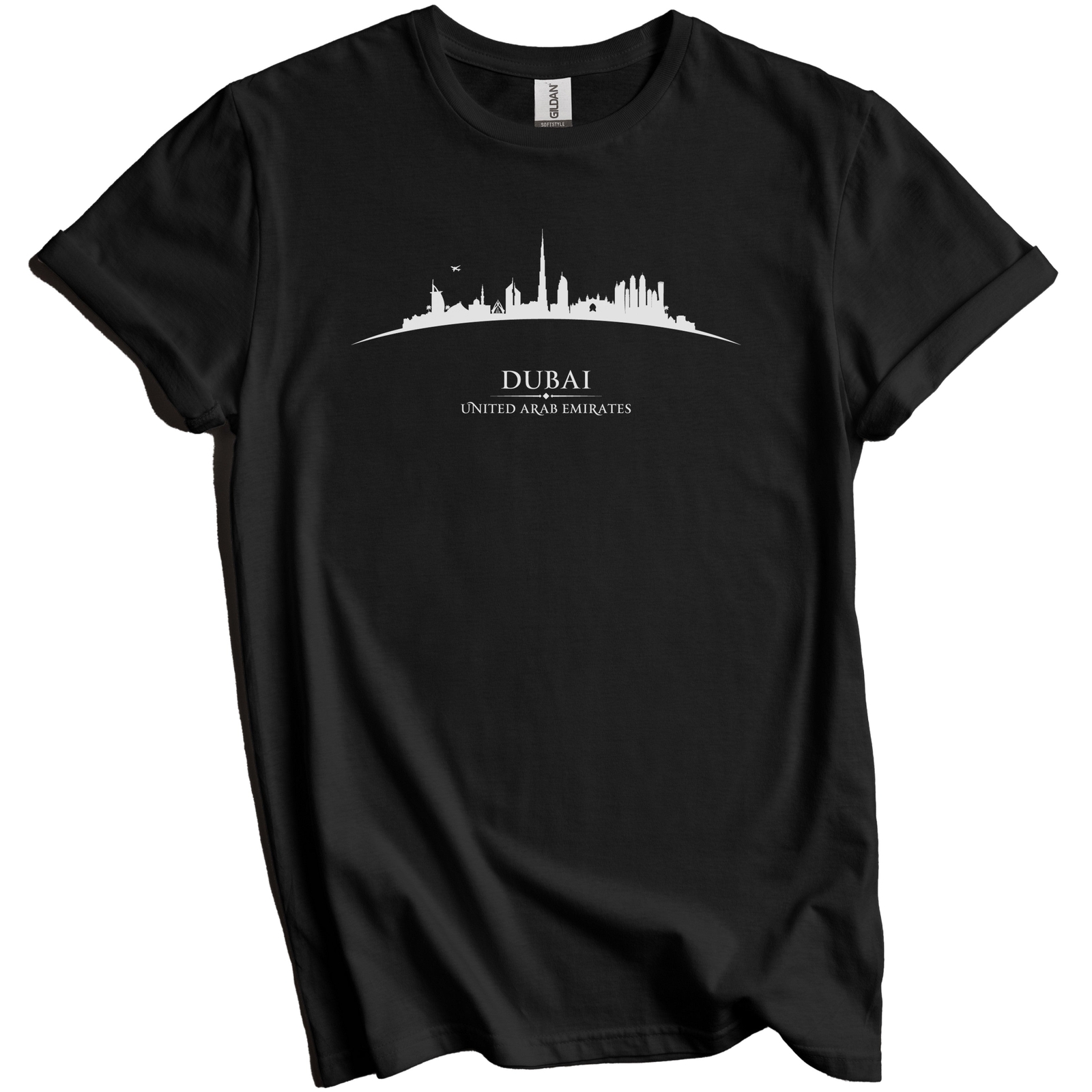Dubai UAE Cityscape Downtown Skyline T-Shirt