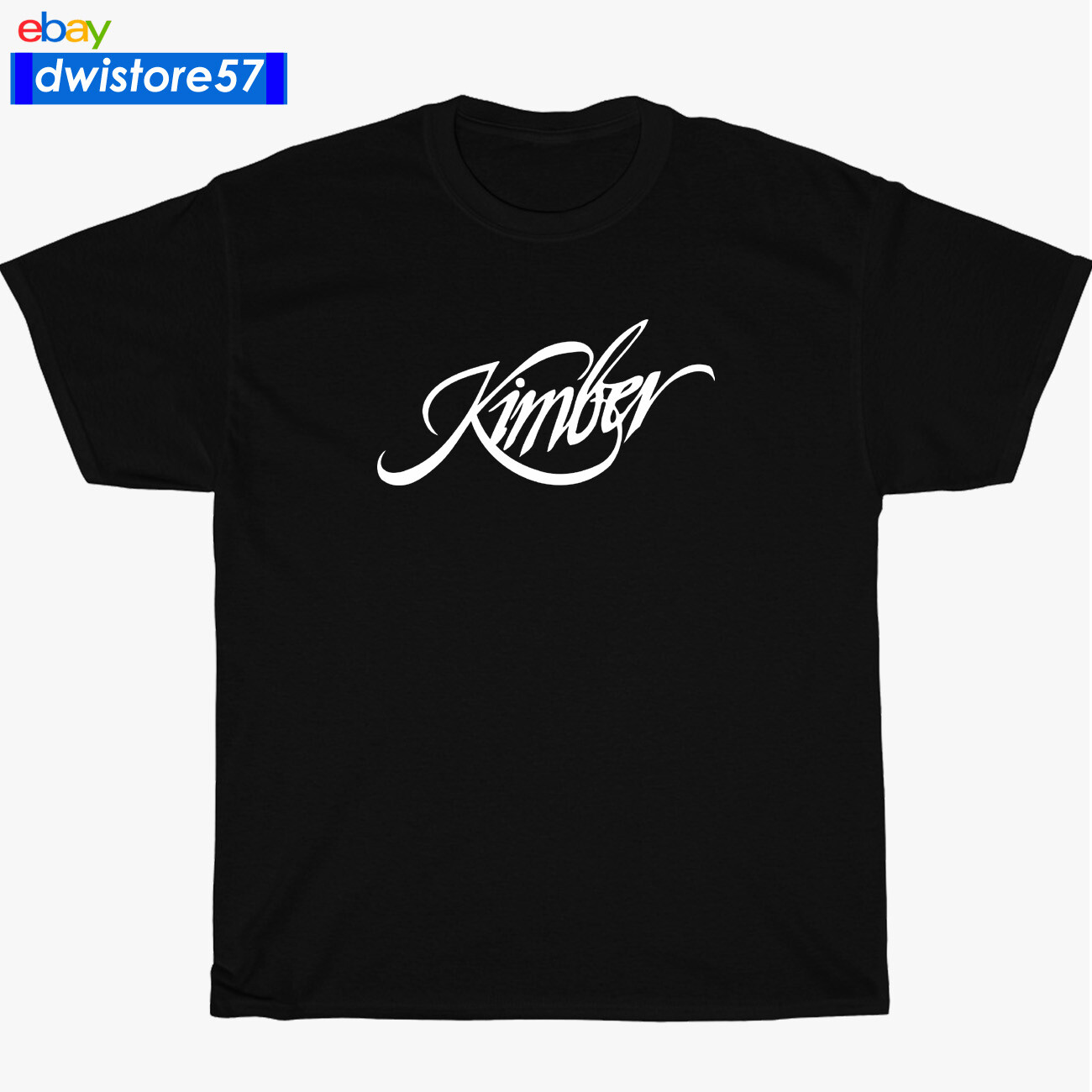 New Shirt Kimber Guns Firearms Logo Black/Navy/White/Grey Men&rsquo;s T-Shirt S-5XL