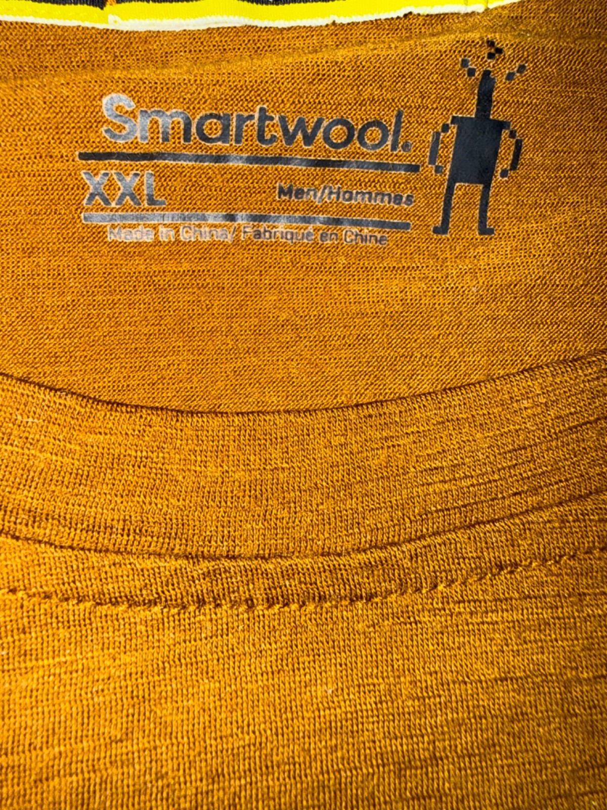 Smartwool Shirt Mens 2XL XXL Brown Wool 150 Lightweight Base Layer.
