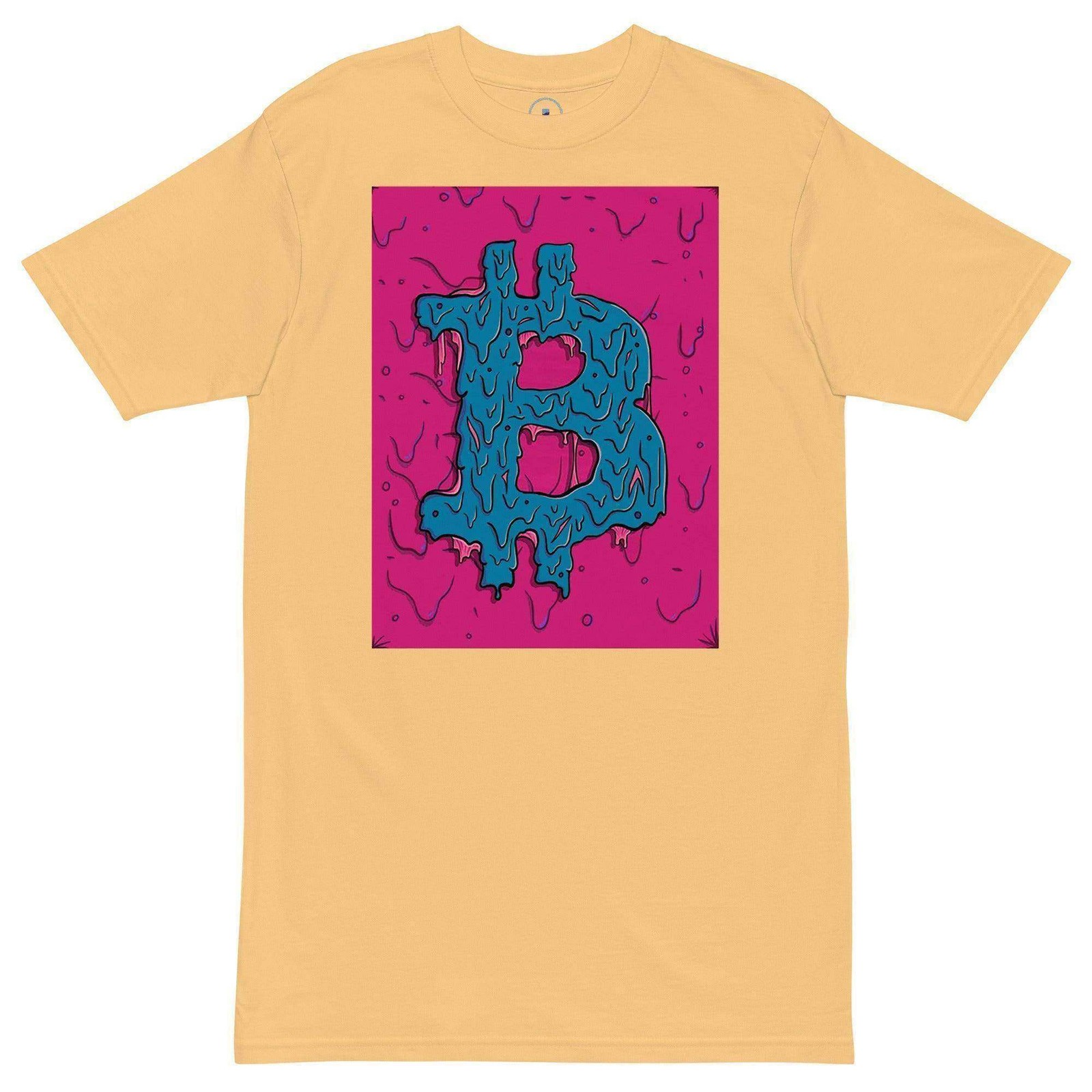 Bitcoin Slime Art T-Shirt