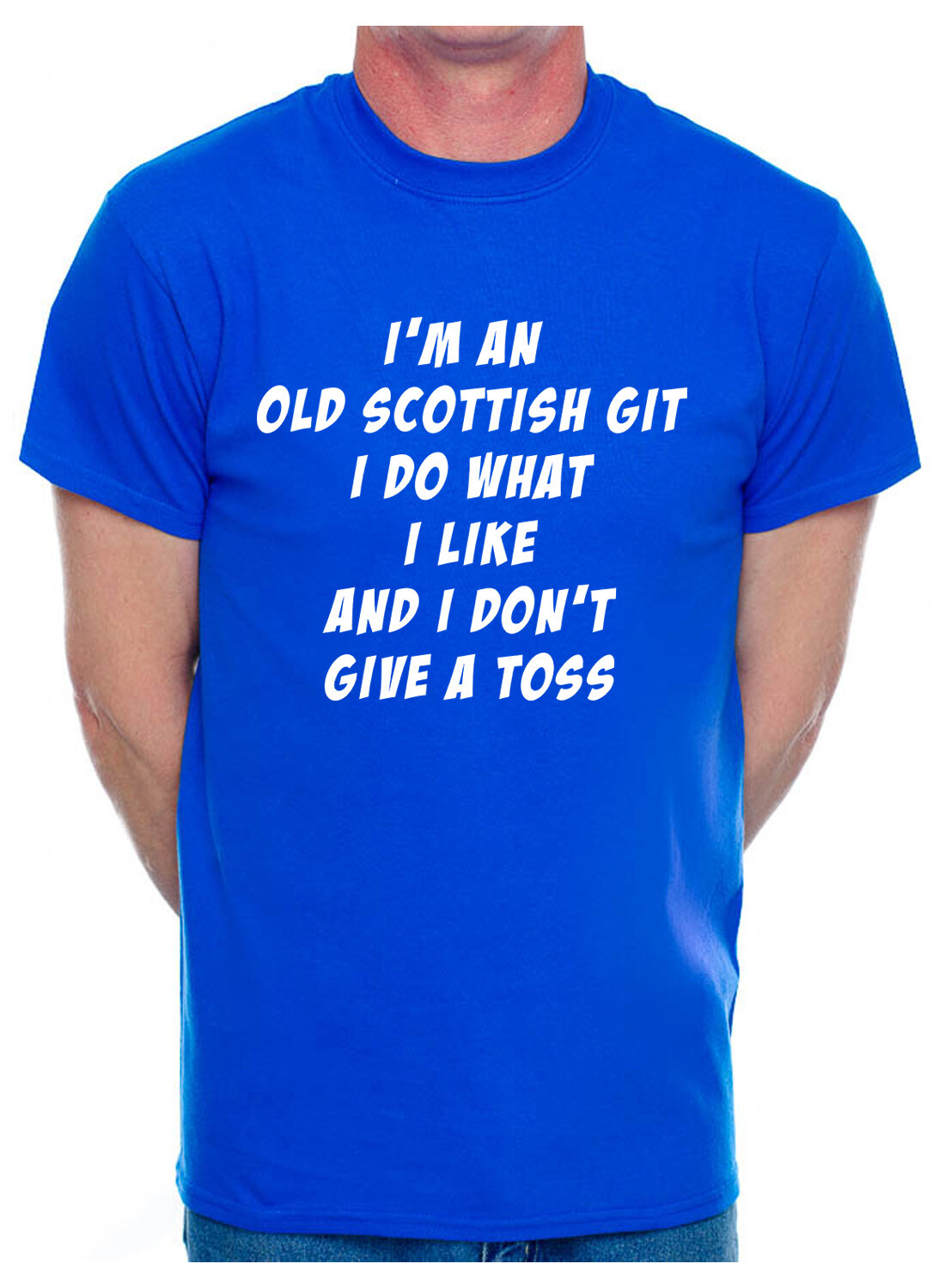 I&rsquo;m An Old Scottish Git Scotland Birthday Retirement Present Funny Mens T-Shirt