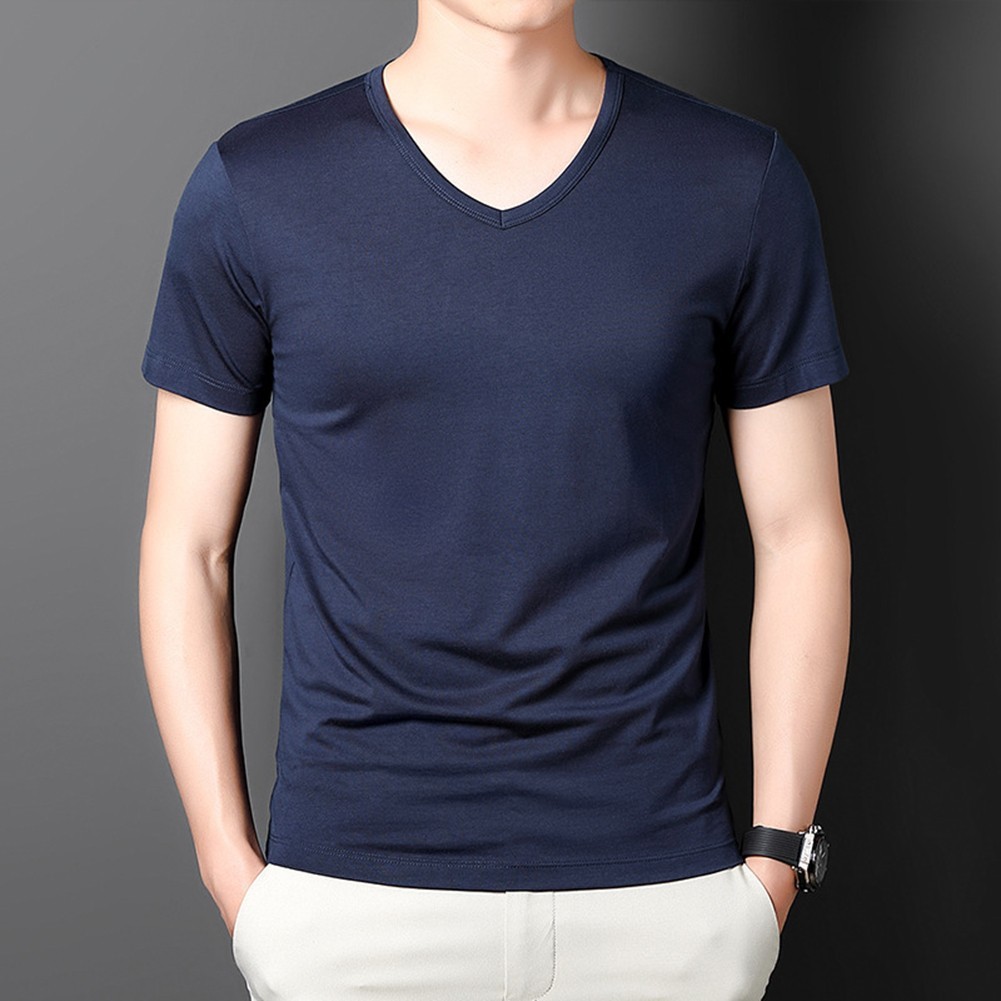 Black White Dark Gray Light Gray Wine Red Dark Blue Brown Green Men&rsquo;s T Shirt