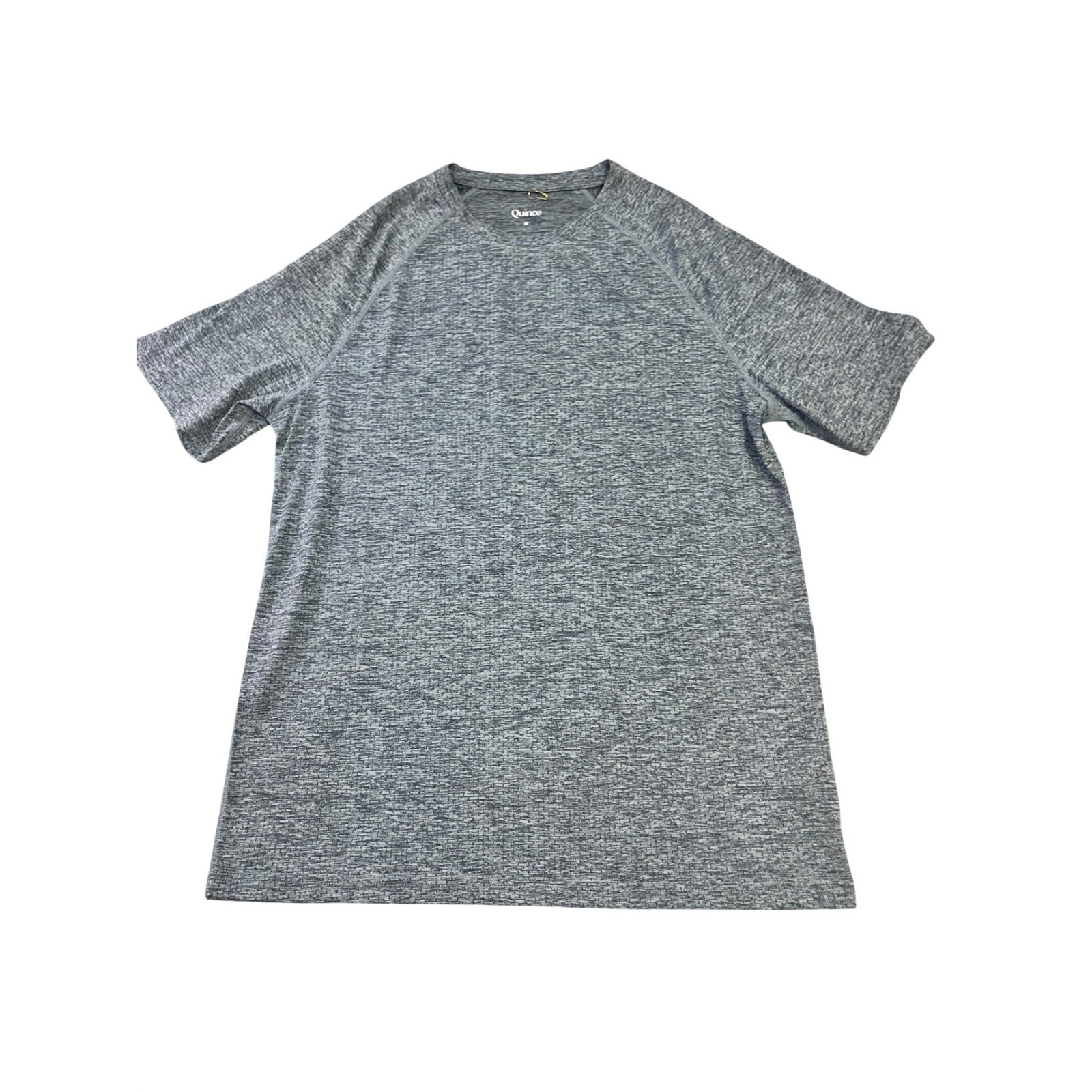 Quince Mesh Performance Training Tee Heather Blue Men&rsquo;s Medium Athleisure Sport