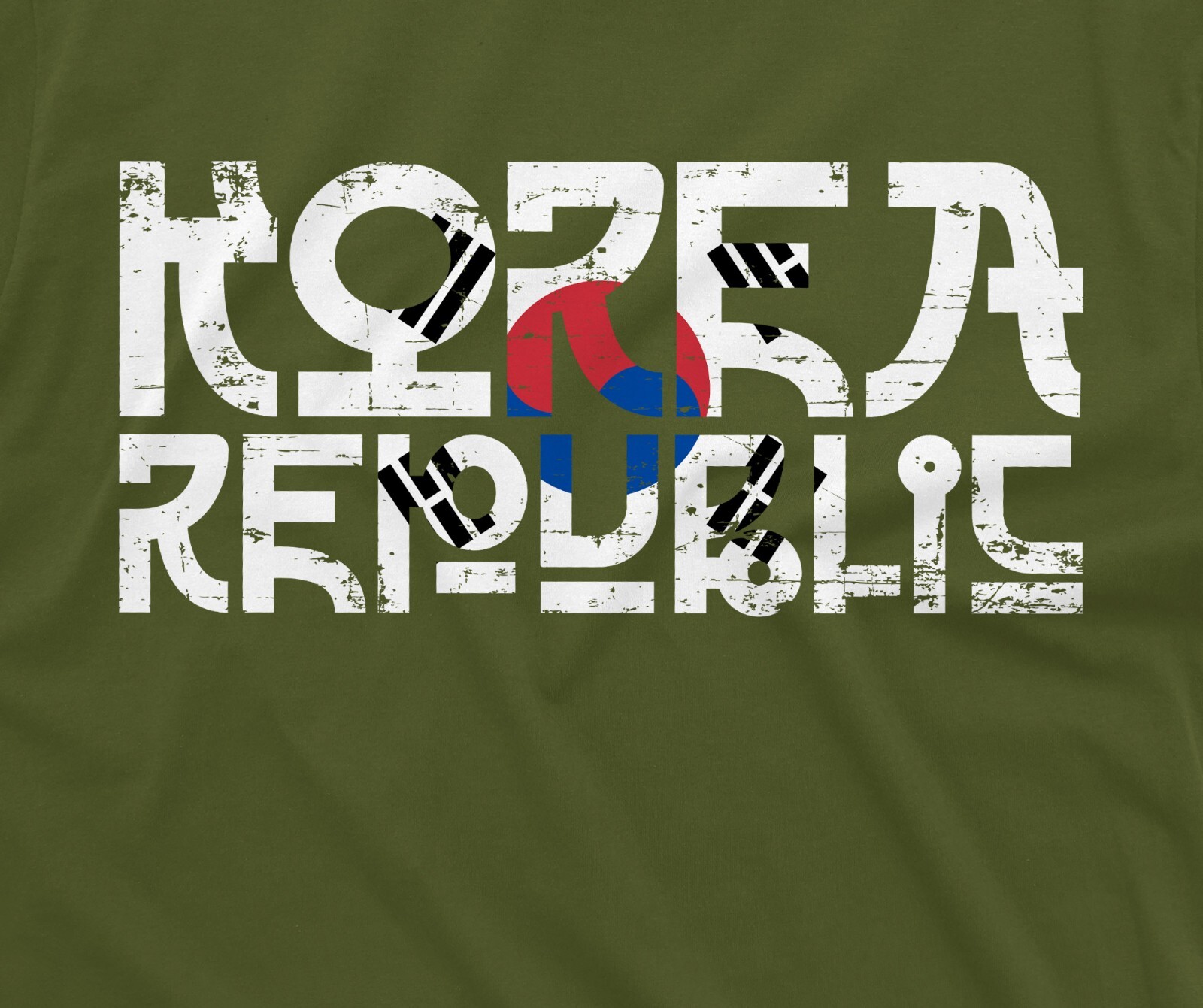 South Korea T-shirt Korean Republic Shirt Flag Coat of arms Football Soccer Tee