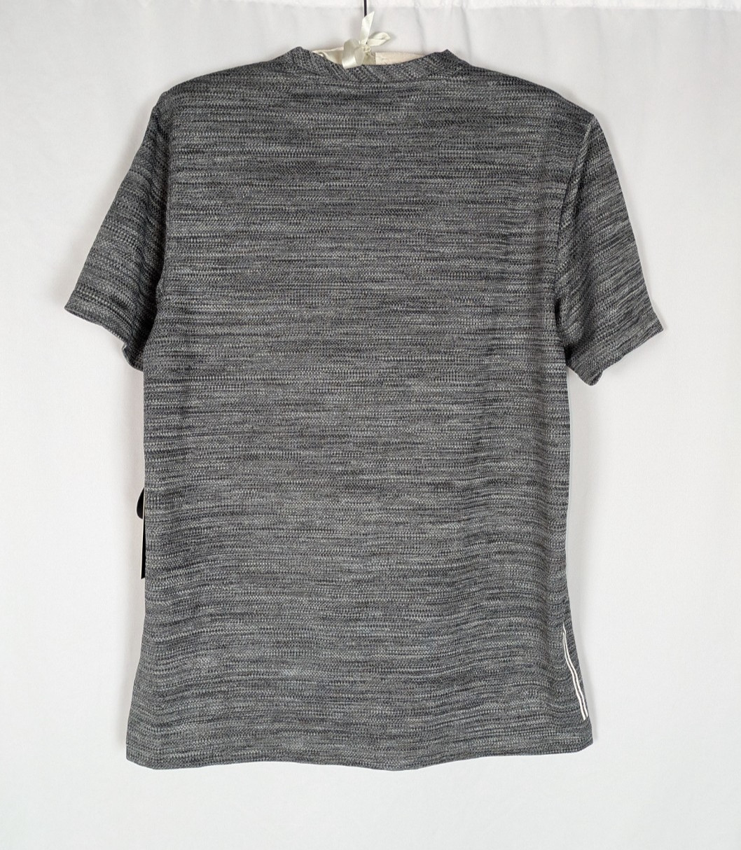 Kenneth Cole Tshirt M Men&rsquo;s Gray Heathered Short Sleeve Tech Crew Neck Active