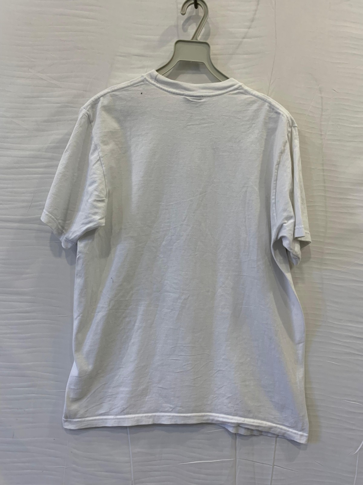 Authentic Stüssy Eye Graphic T-Shirt White Men’s Size Medium Streetwear.#241
