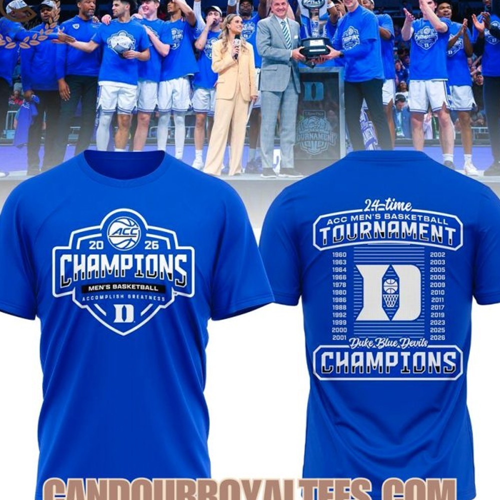 🎉FASTSHIP- Duke Blue Devil1 2026 ACC Men’s Basketball Tournament Champions Gift