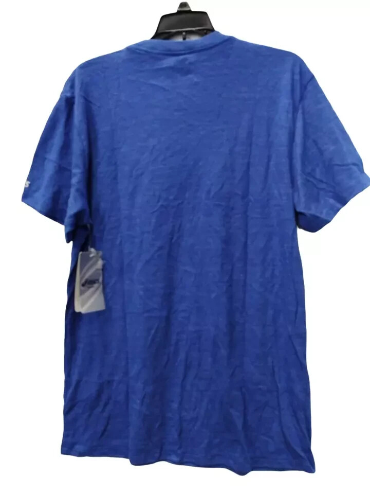 ASICS Men&rsquo;s Short Sleeve Team Tech Tee Royal Heather MEDIUM