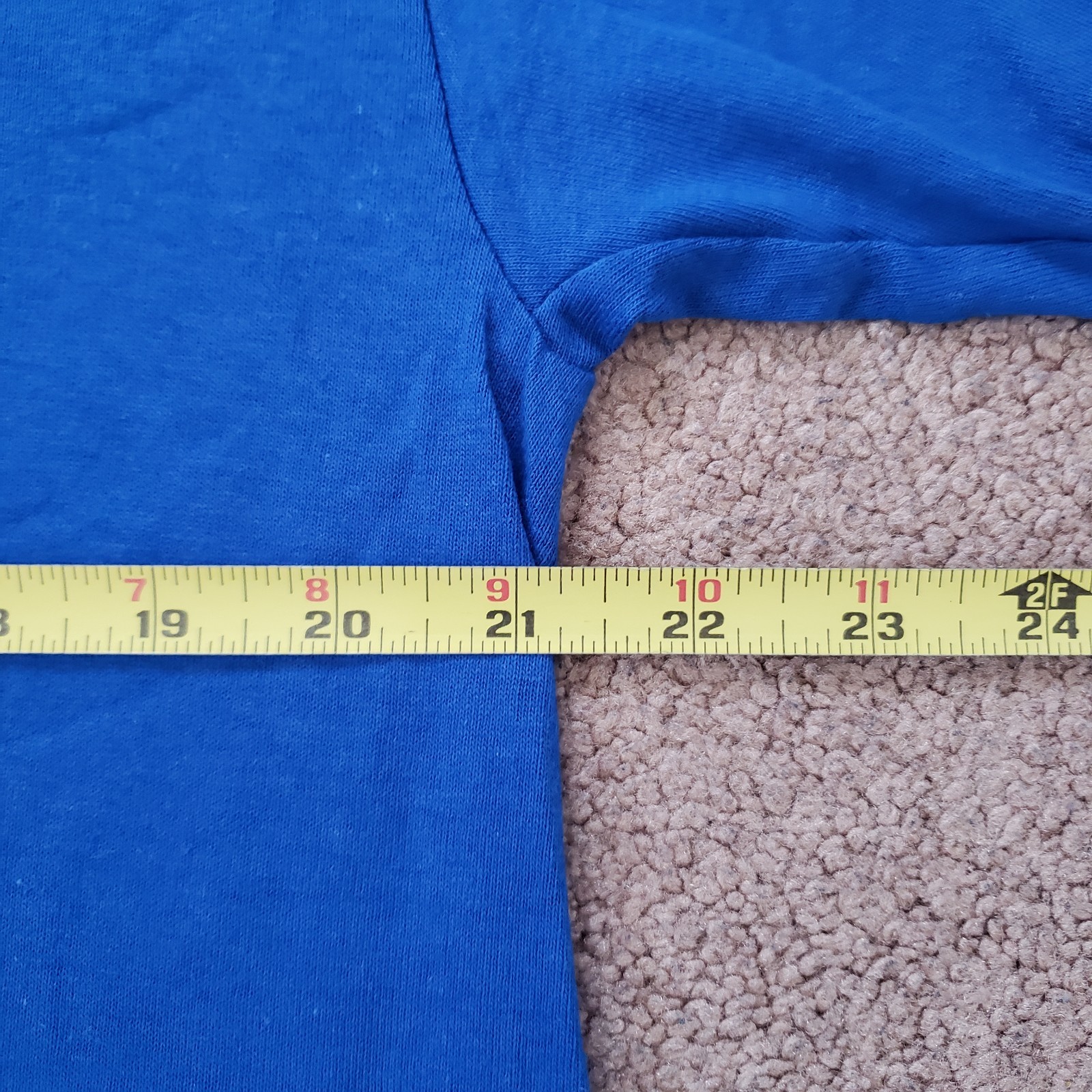 NWT Vintage Y2K Nike There Is No Finish Line Size Large Mens Royal Blue T-Shirt