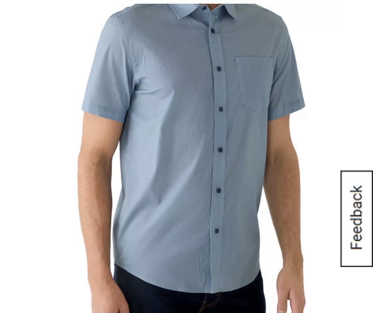 Kenneth Cole Men&rsquo;s Short Sleeve Button-Up Shirt Gray Size Large, NWT