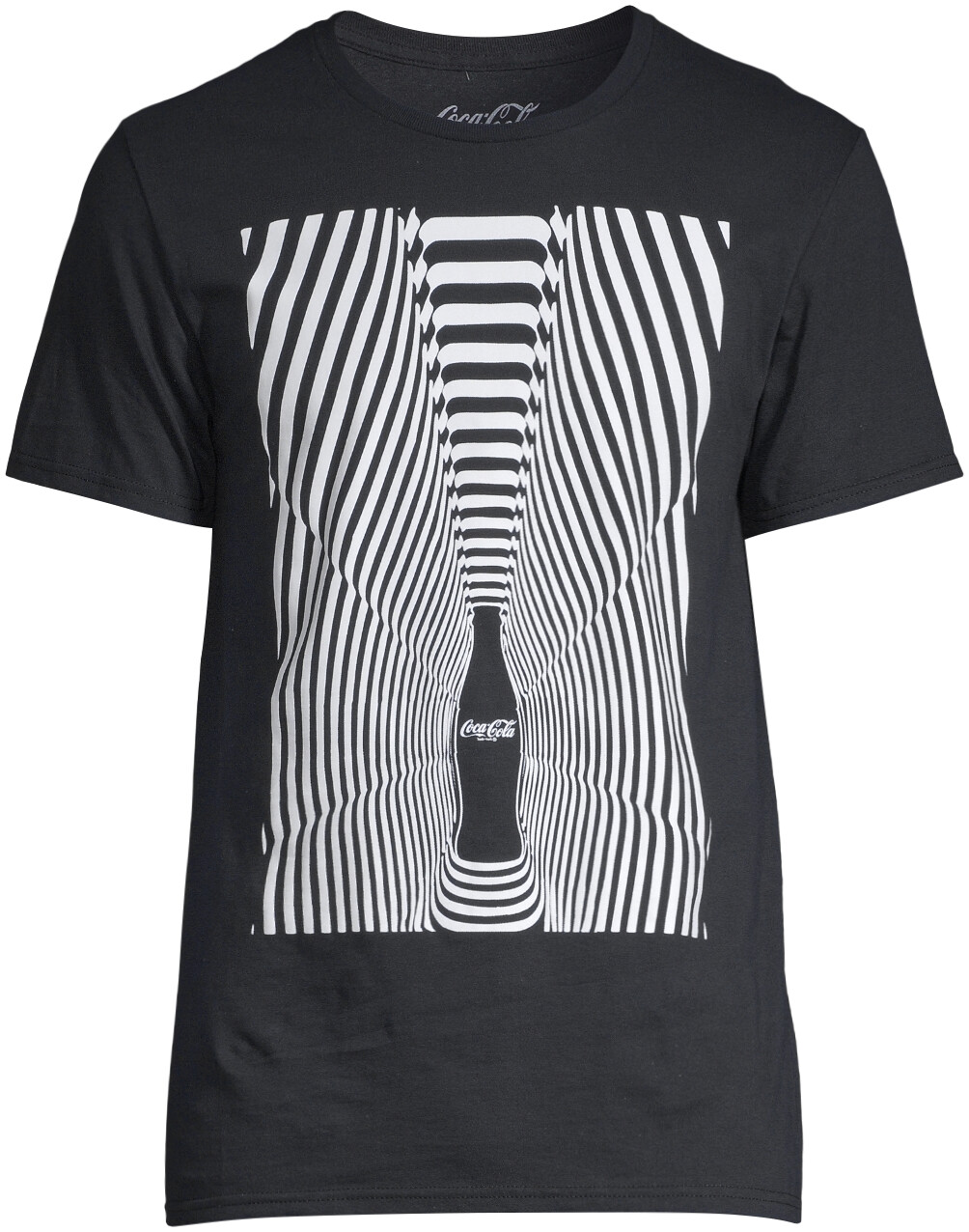 Coca Cola Coke Optical Radiate Energy Waves Bottle T-Shirt Men&rsquo;s Size Small-2XL
