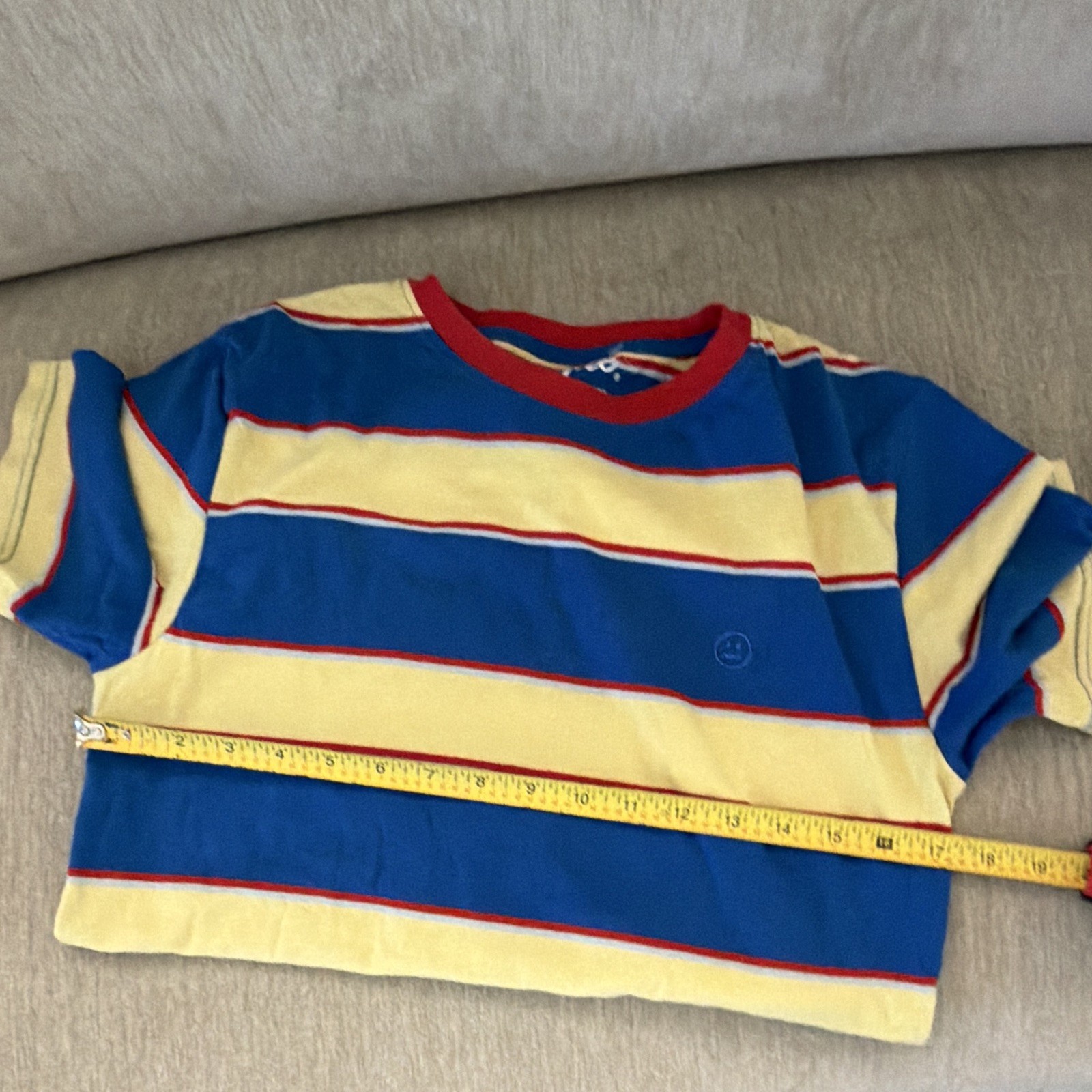 Authentic Empyre SKRRT Striped Shirt Jeremy Heere Be More Chill Cosplay Size S