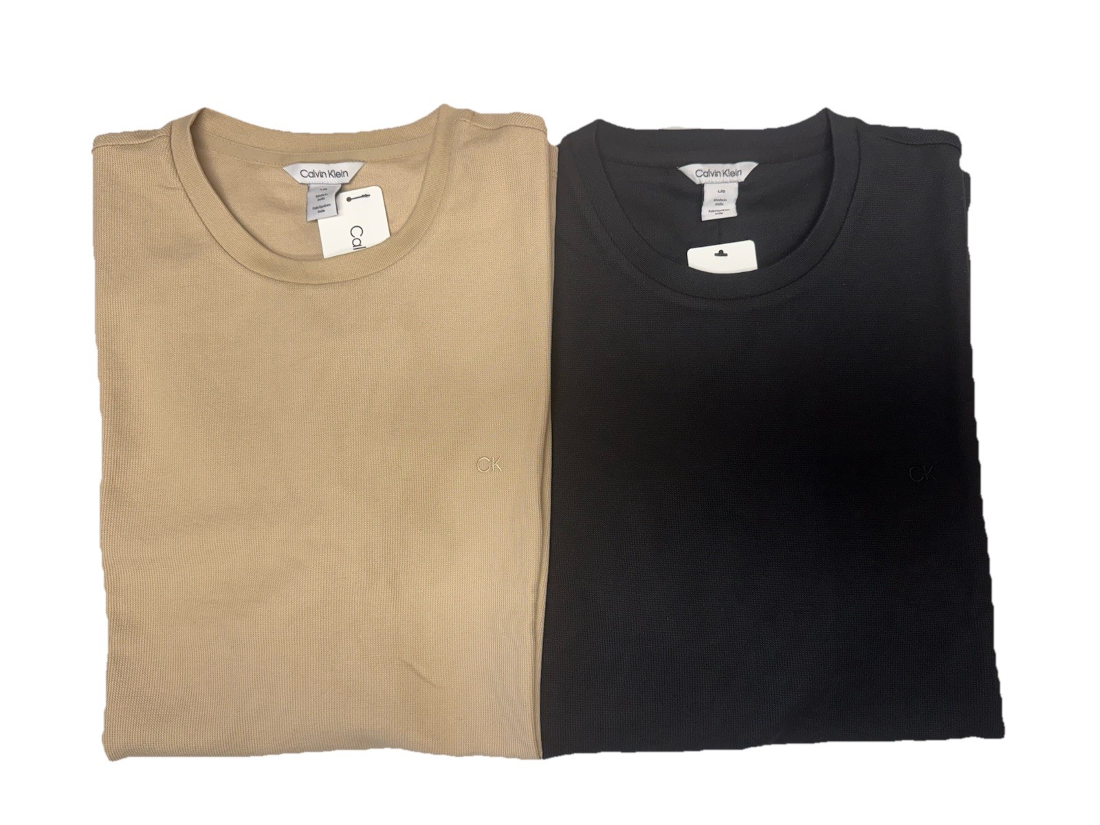 Calvin Klein Men&rsquo;s Waffle Short Sleeve Tee T-Shirt – Size / Color Varies