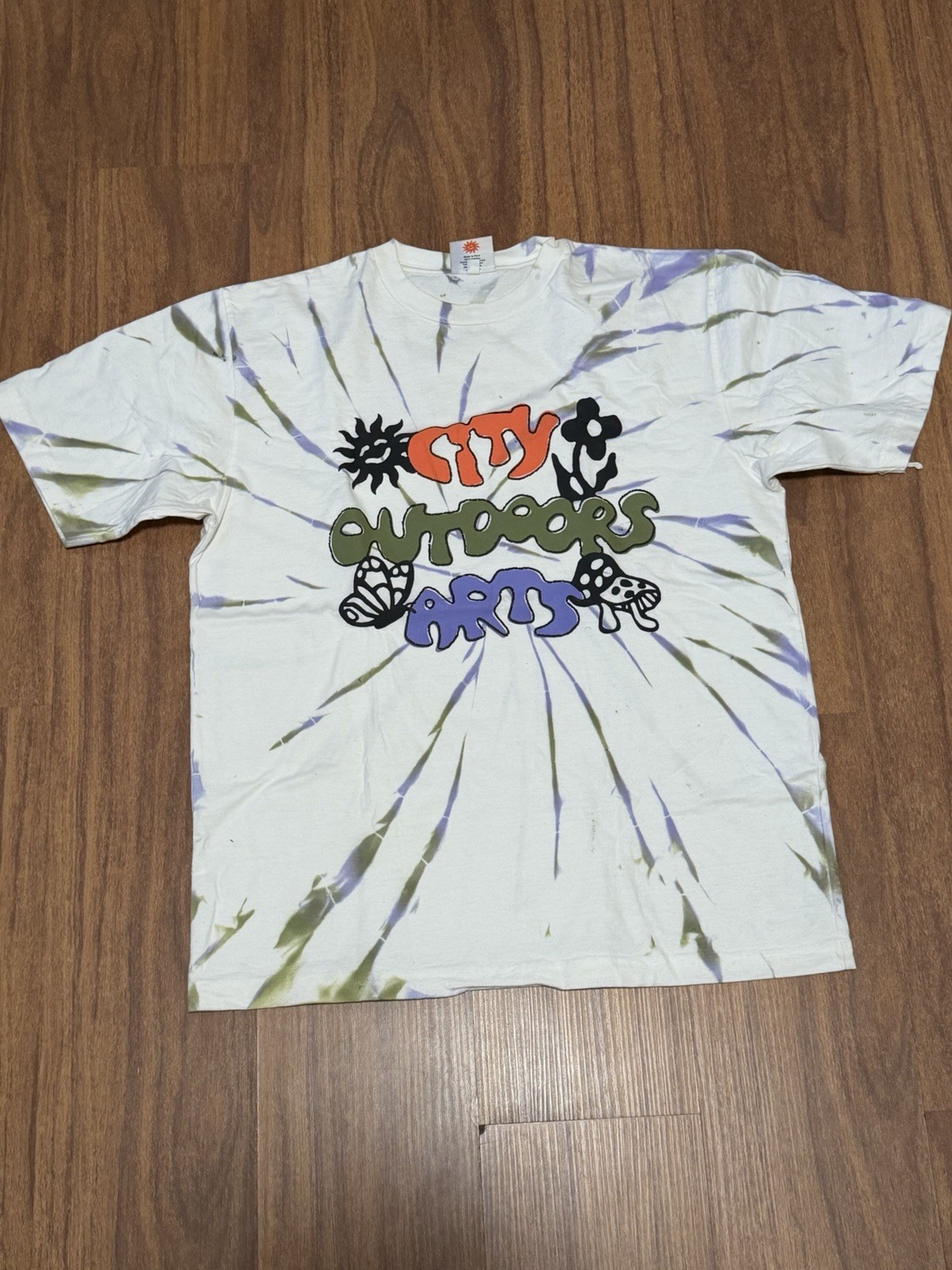 Extra Vitamins x Only NY – LIFE TEE Ti-dye T-shirt Size L
