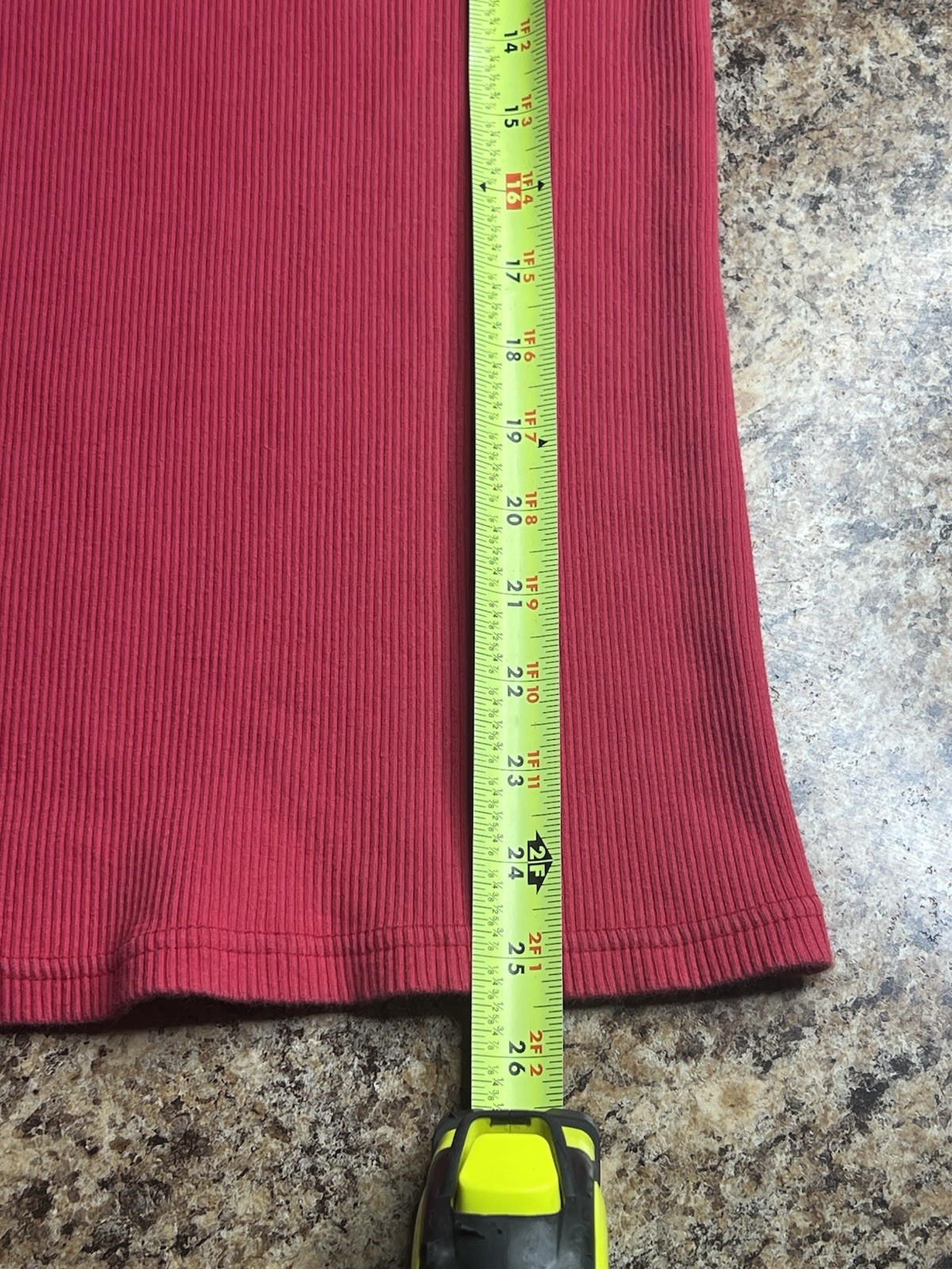 Vintage Men&rsquo;s Black V Neck Tank Top Red Tank Top Large International Male