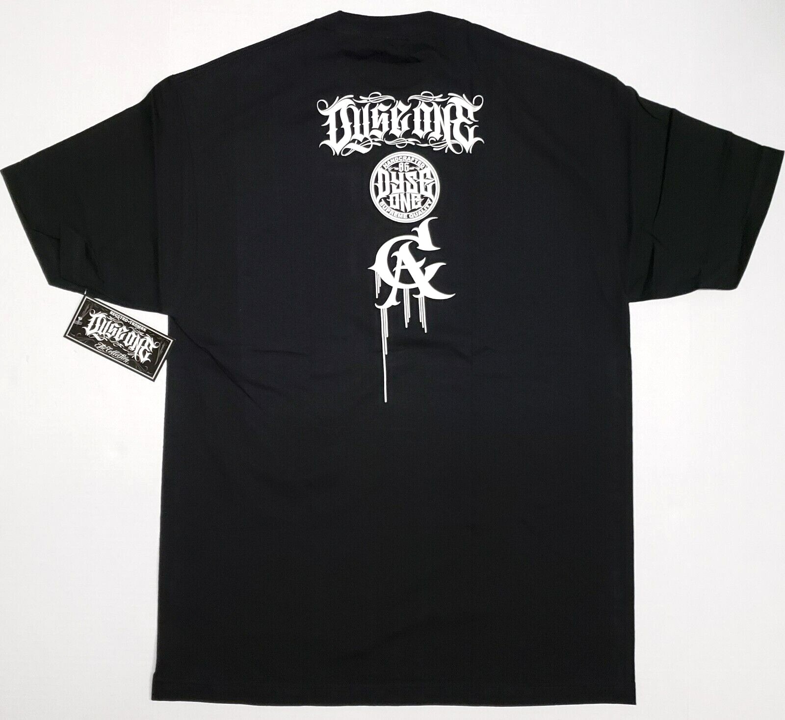 California Republic T-shirt DYSE ONE Cali Fide CA Men&rsquo;s LARGE Tee Black NWT