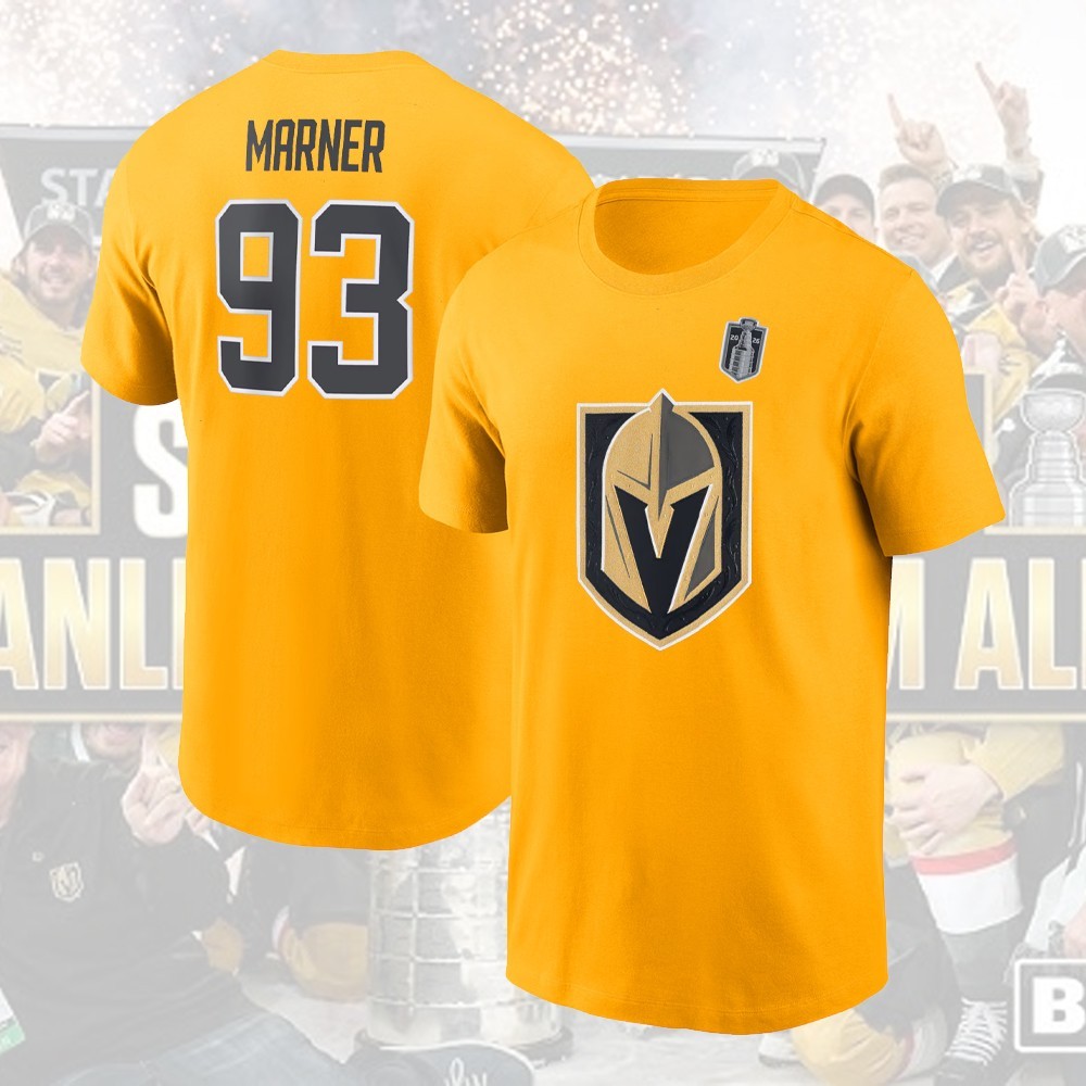 HOT! Vegas Golden Team Stanley Cup Final 2026 Name and Number Player Collectiom