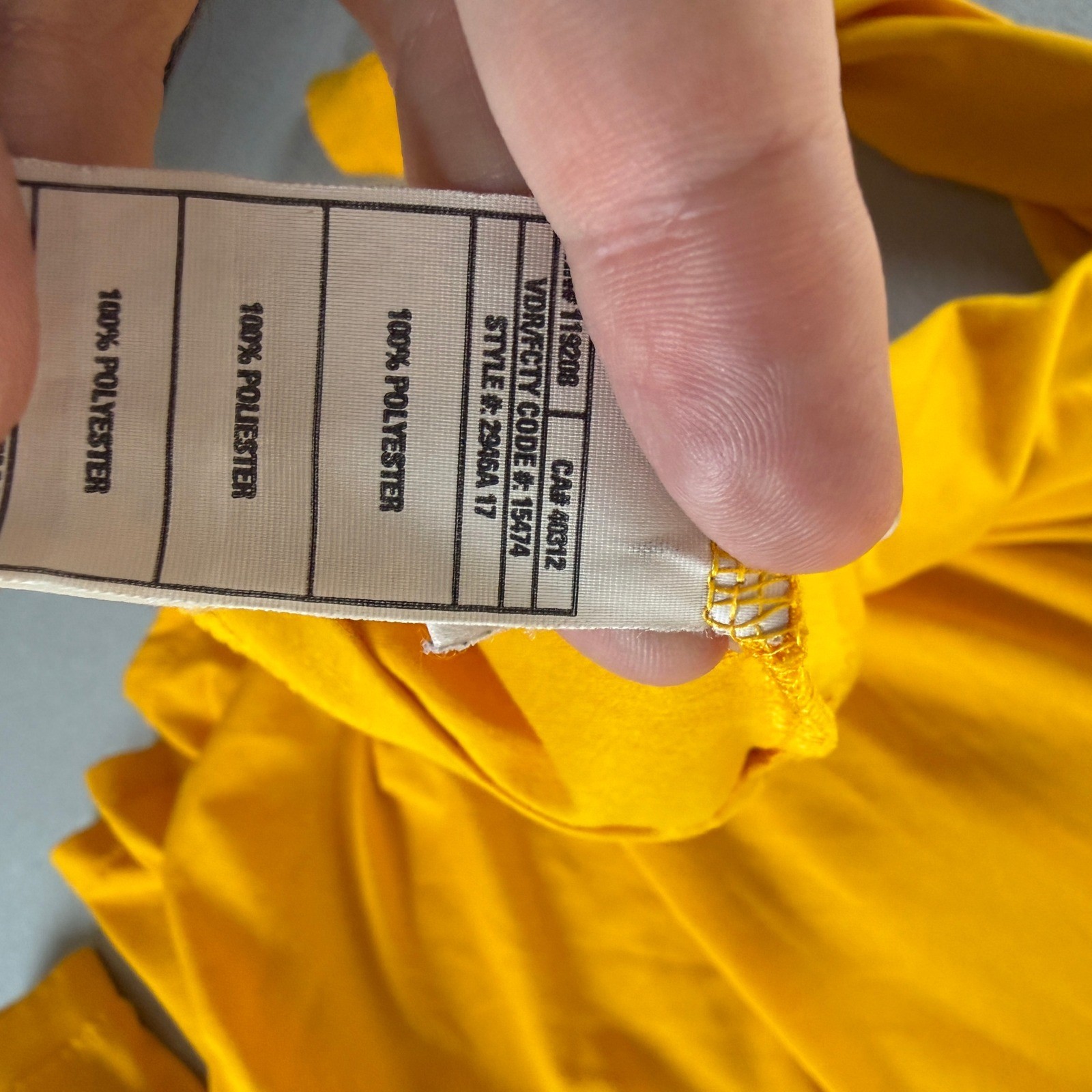 Adidas Climalite Mens 2XL Long Sleeve Shirt Gold Yellow Athletic Performance Tee