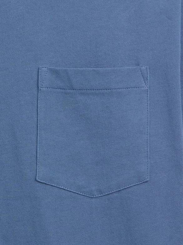 Gap Shirt Mens Small Blue Everyday Soft Original Pocket Crew Tee $25 MSRP NWT S