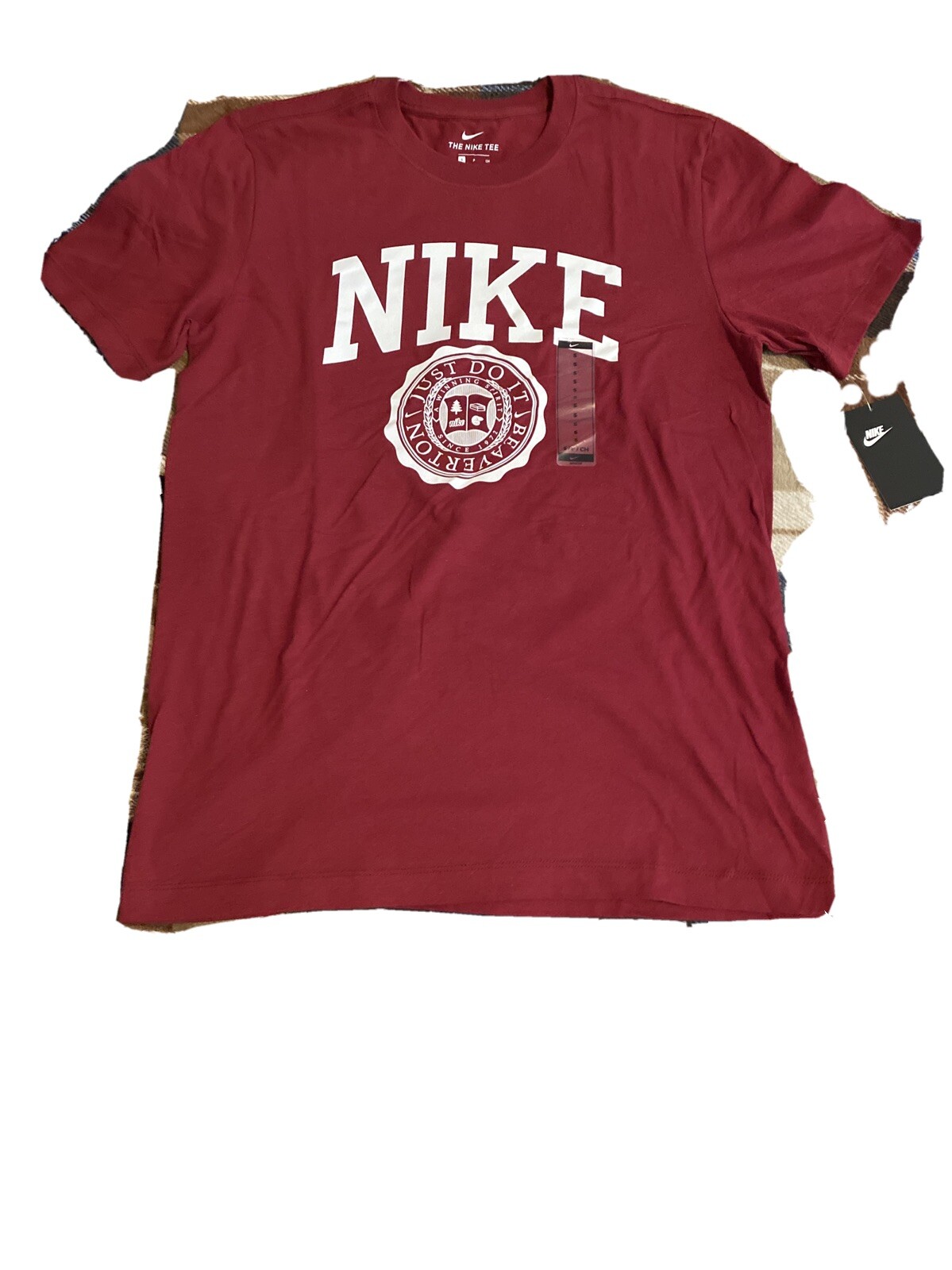 Maroon Nike T-Shirt Small 100% Authentic Guaranteed