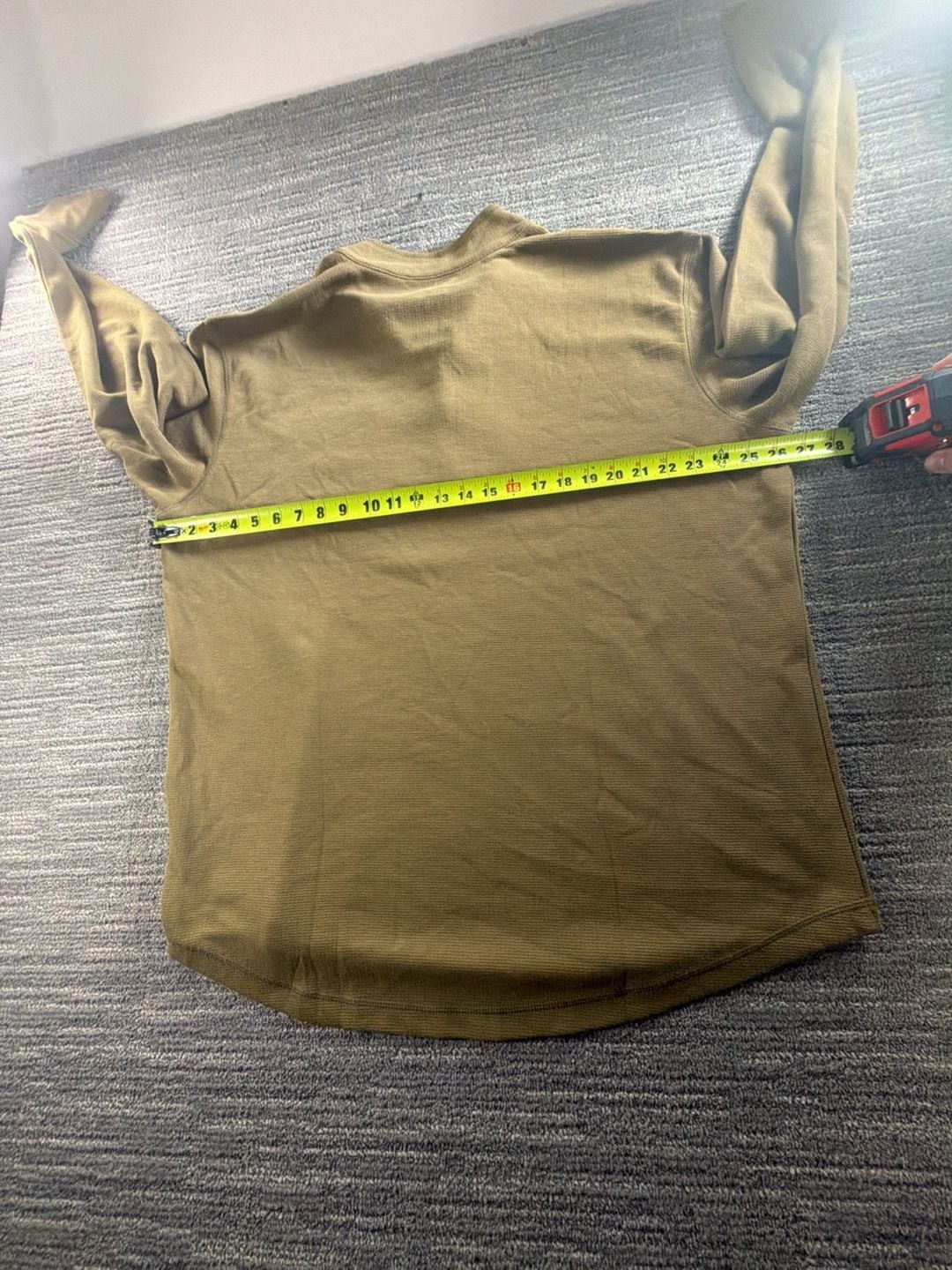 Carhartt Relaxed Fit Quarter-Zip Thermal Shirt XL