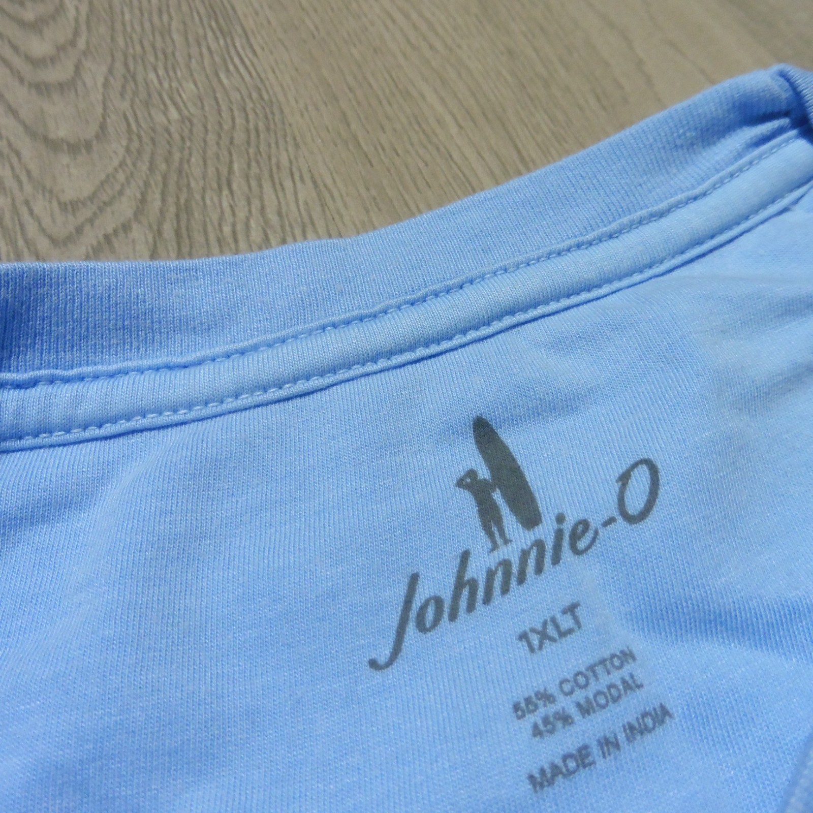JOHNNIE O Mens 1XLT XL BIG & TALL T SHIRT DALE 2.0 MALIBLU SHORTSLEEVE GOLF XLT