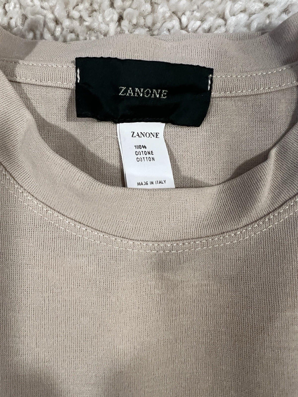 Lot of Zanone T-Shirts Icecotton Slowear Made In Italy Size 52 (fits like a Lg)