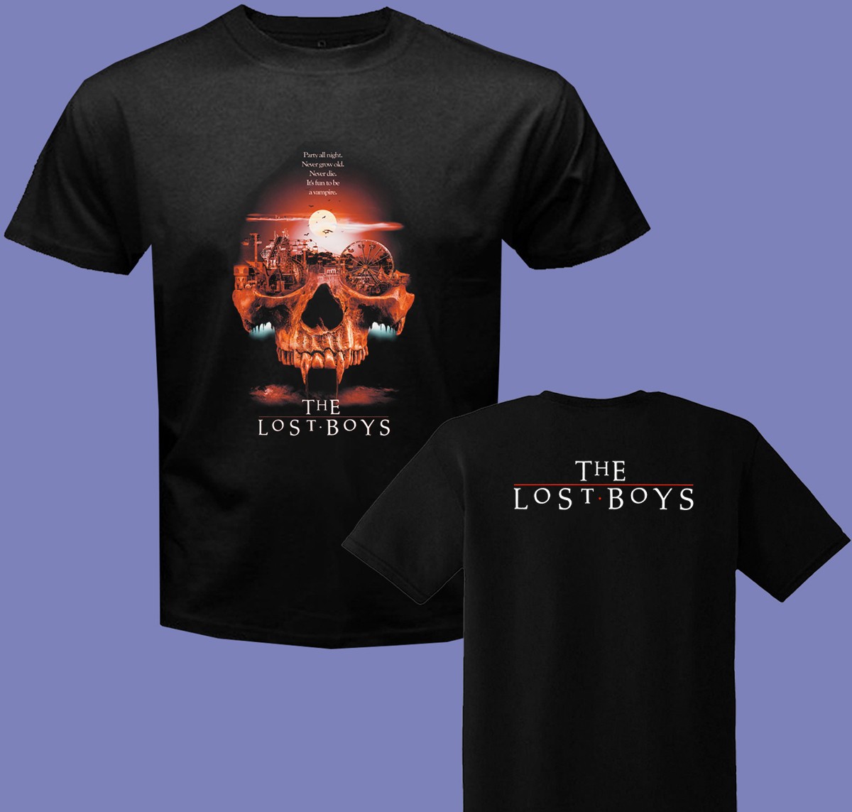 The Lost Boys Vampire Movie Men&rsquo;s Black Size S-3XL