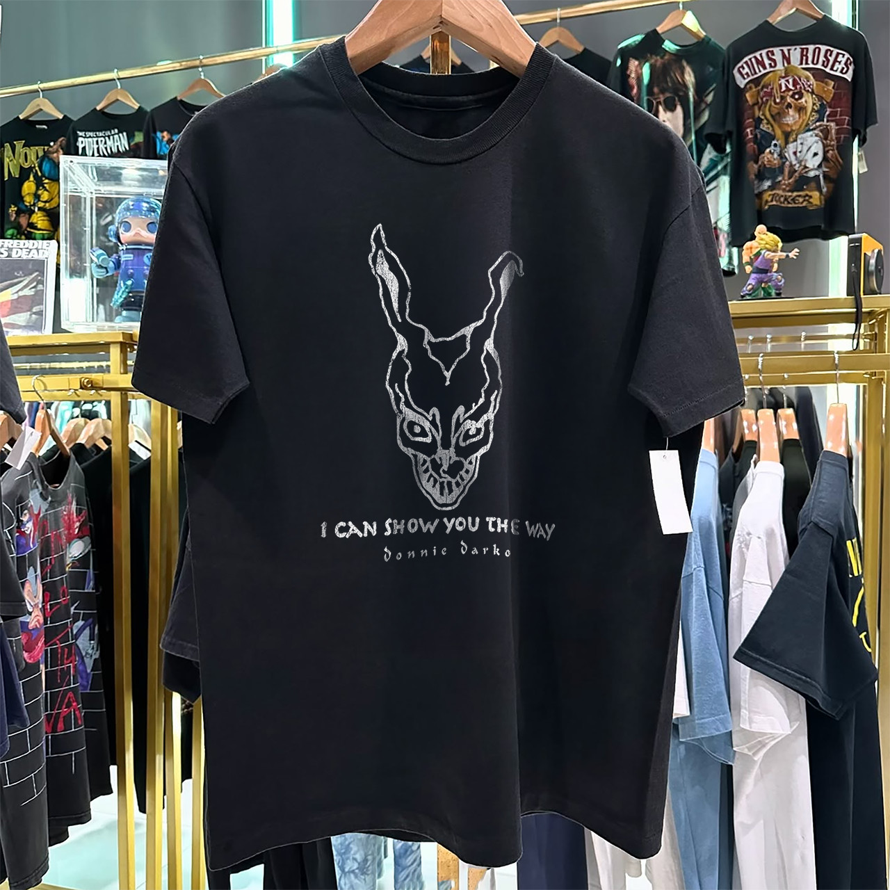 2001 Donnie Darko « I Can Show You The Way » Washed T-Shirt Black L